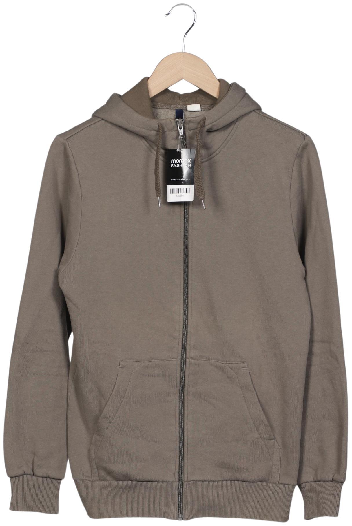 

H&M Herren Kapuzenpullover, grau, Gr. 46