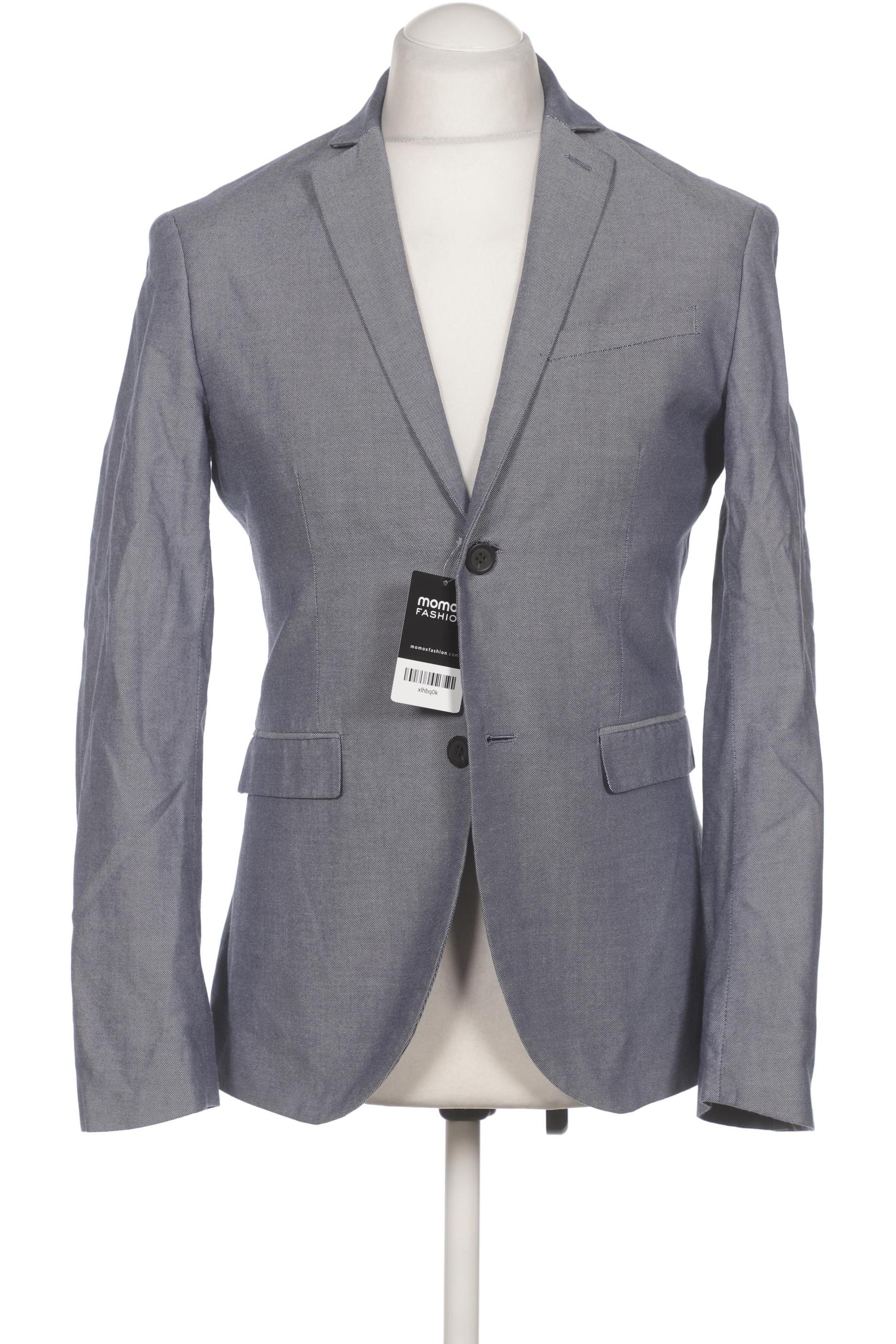 

H&M Herren Sakko, blau, Gr. 48