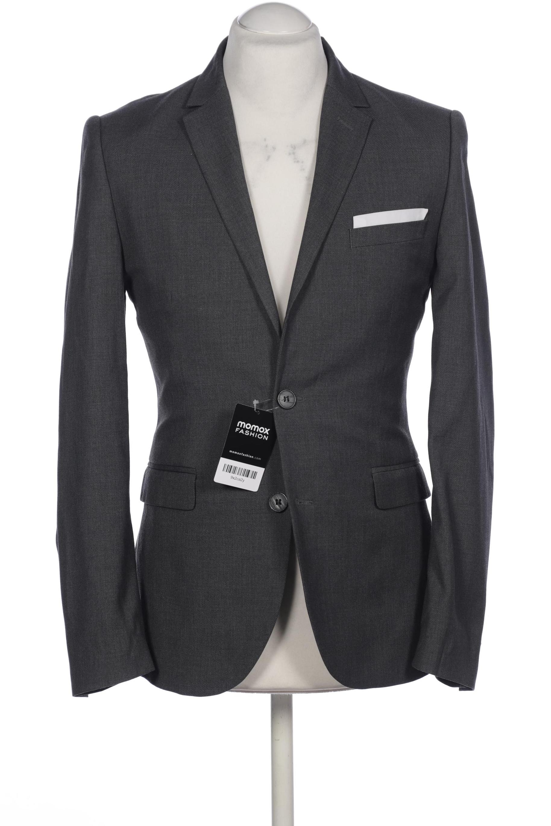 

H&M Herren Sakko, grau, Gr. 46