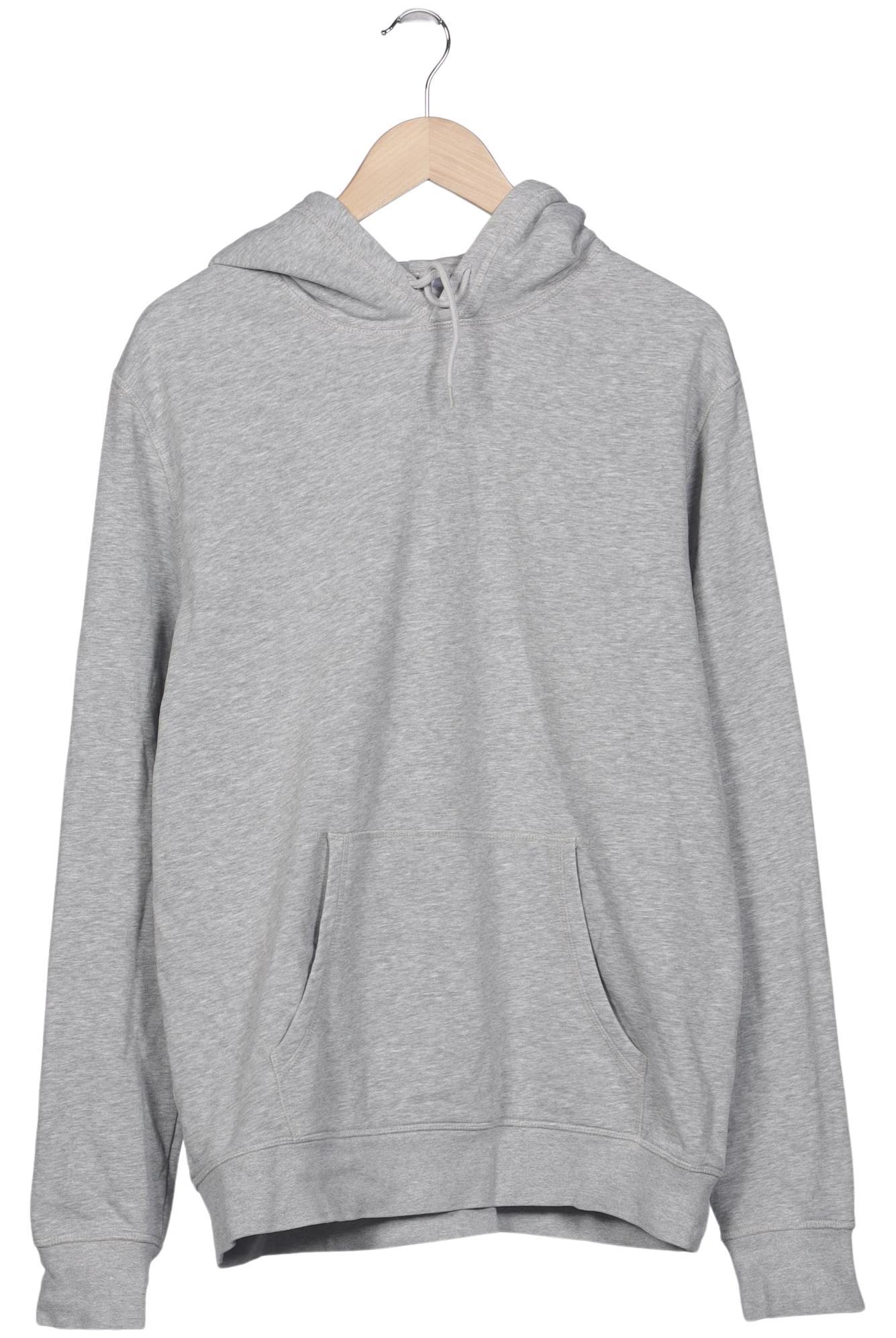 

H&M Herren Kapuzenpullover, grau, Gr. 52