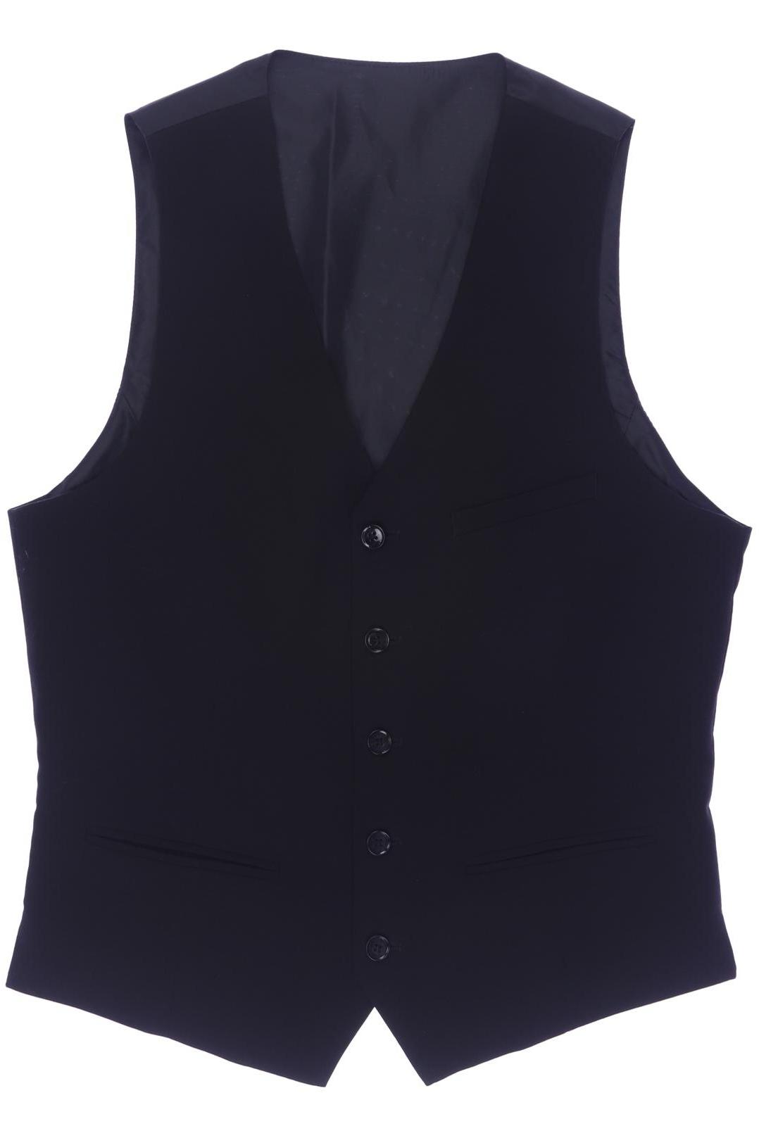 

H&M Herren Weste, schwarz, Gr. 46