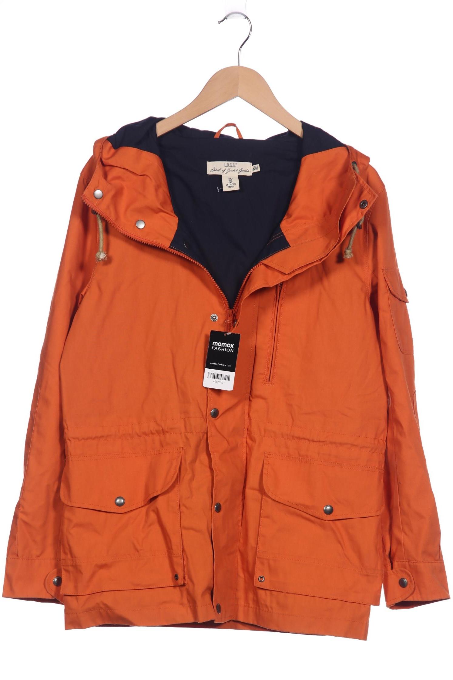 

H&M Herren Jacke, orange, Gr. 46