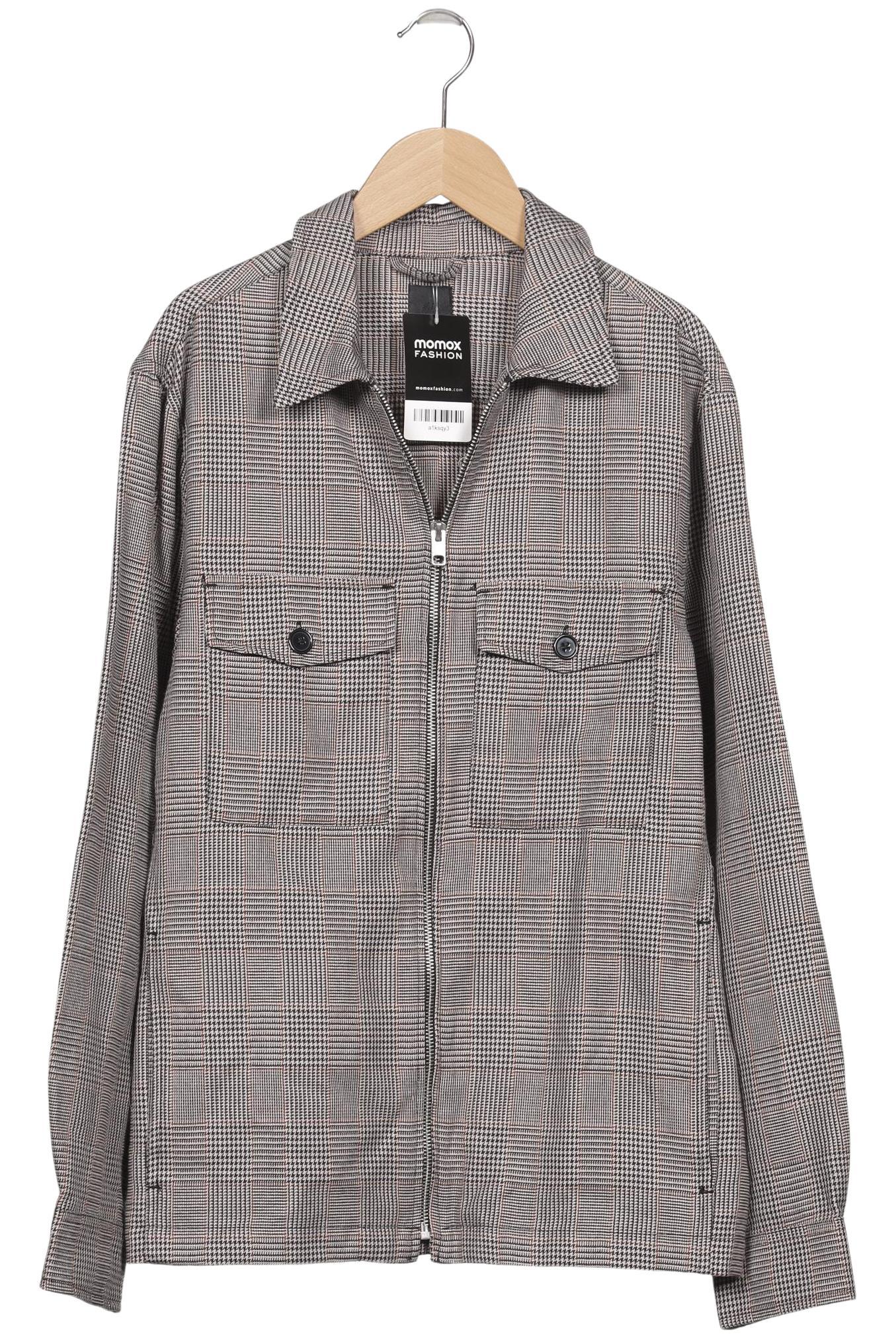 

H&M Herren Jacke, grau, Gr. 46