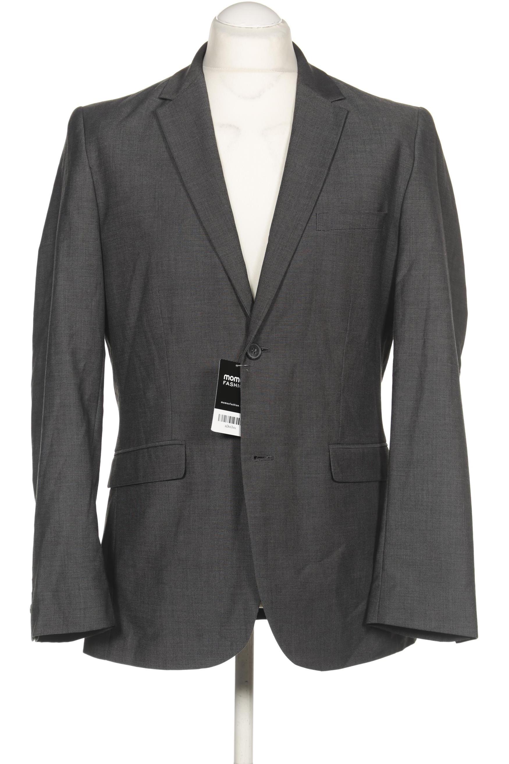

H&M Herren Sakko, grau, Gr. 52