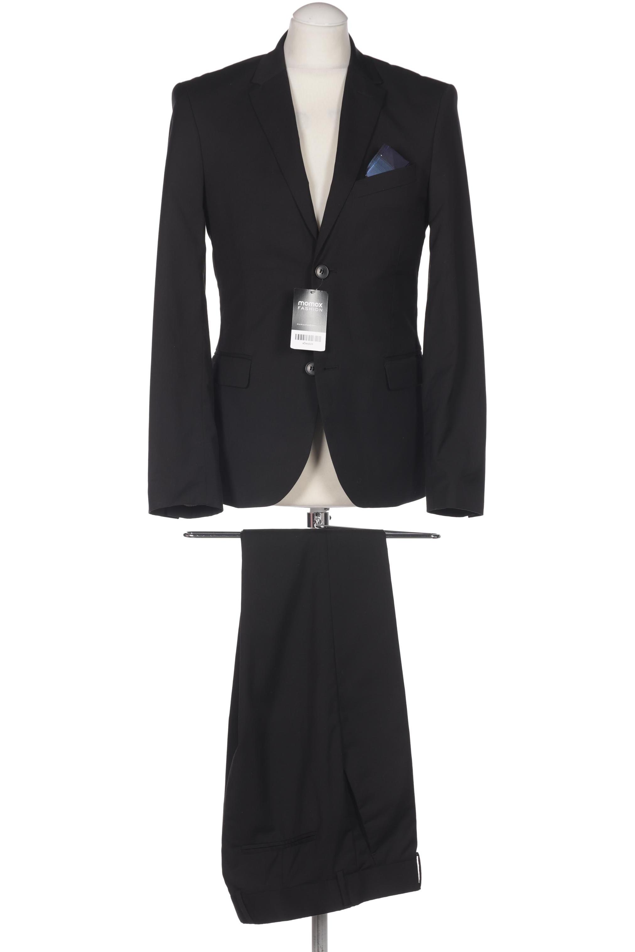 

H&M Herren Anzug, schwarz