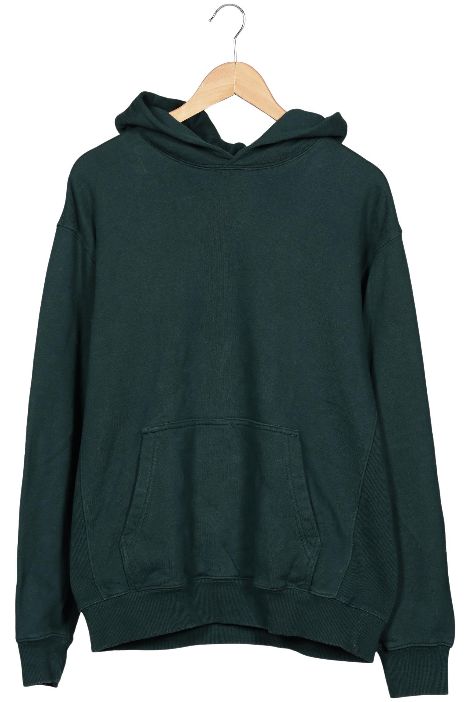 

H&M Herren Kapuzenpullover, grün, Gr. 48