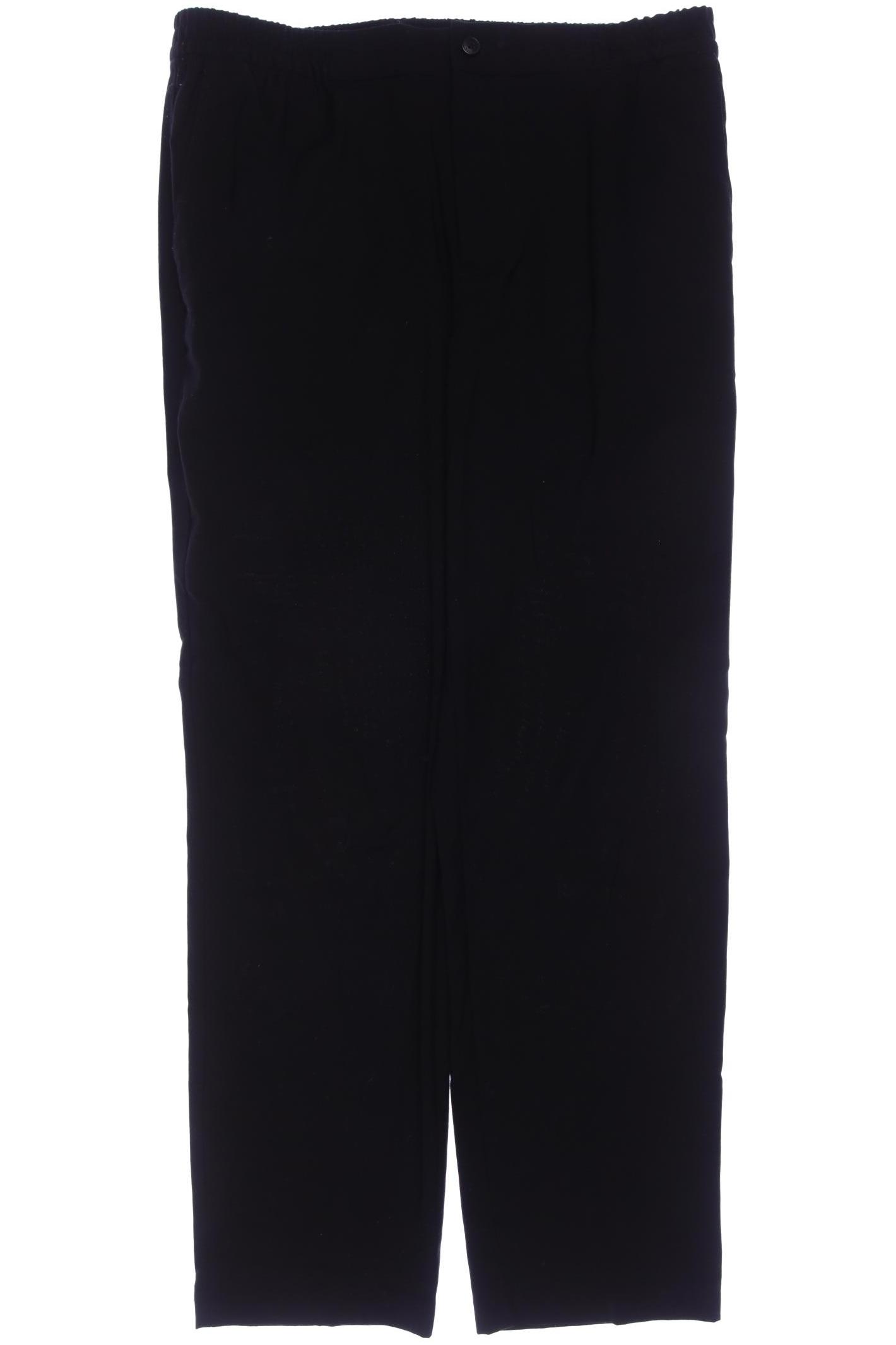

H&M Herren Stoffhose, schwarz, Gr. 0