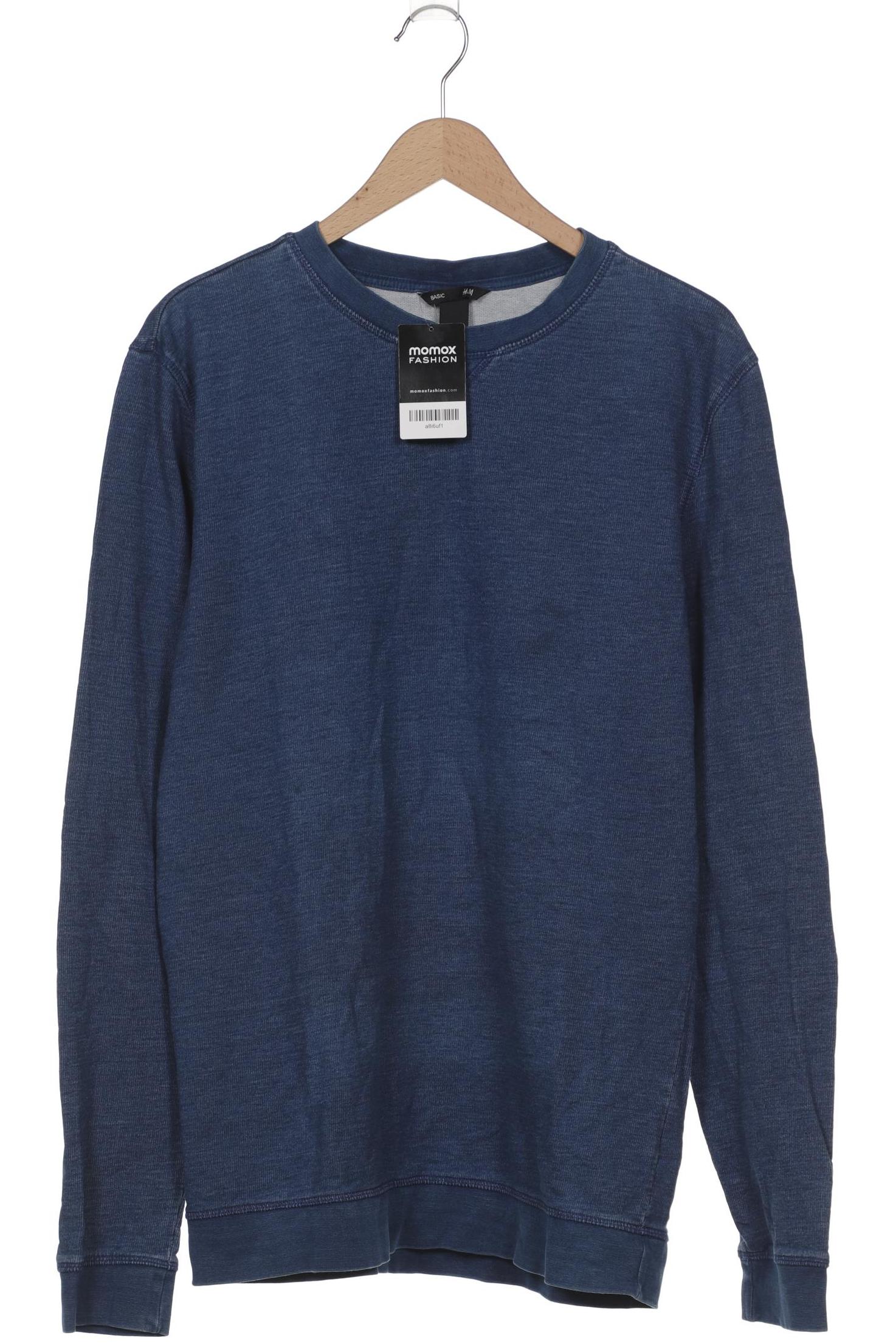 

H&M Herren Sweatshirt, blau, Gr. 52