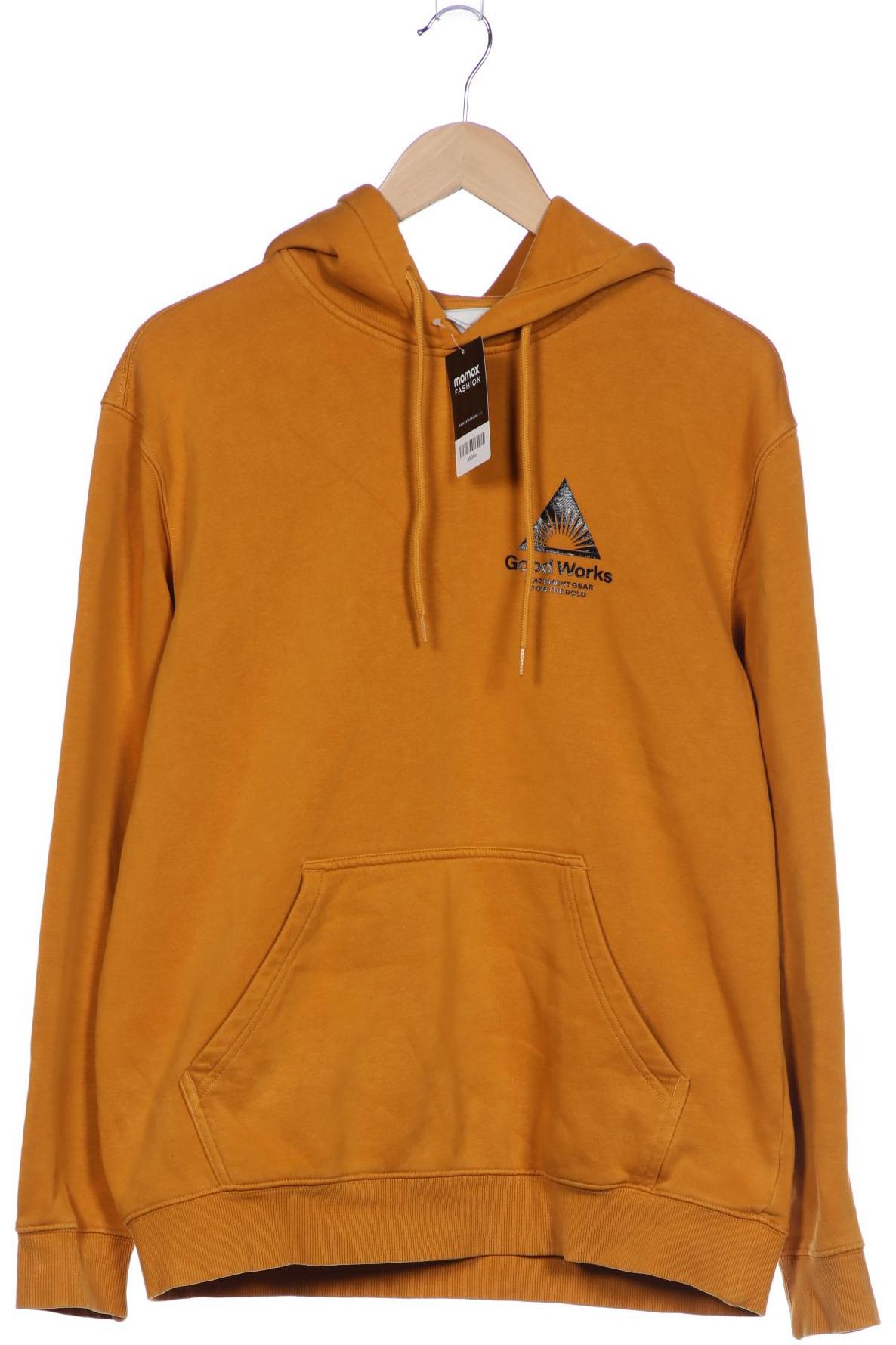 

H&M Herren Kapuzenpullover, gelb, Gr. 48