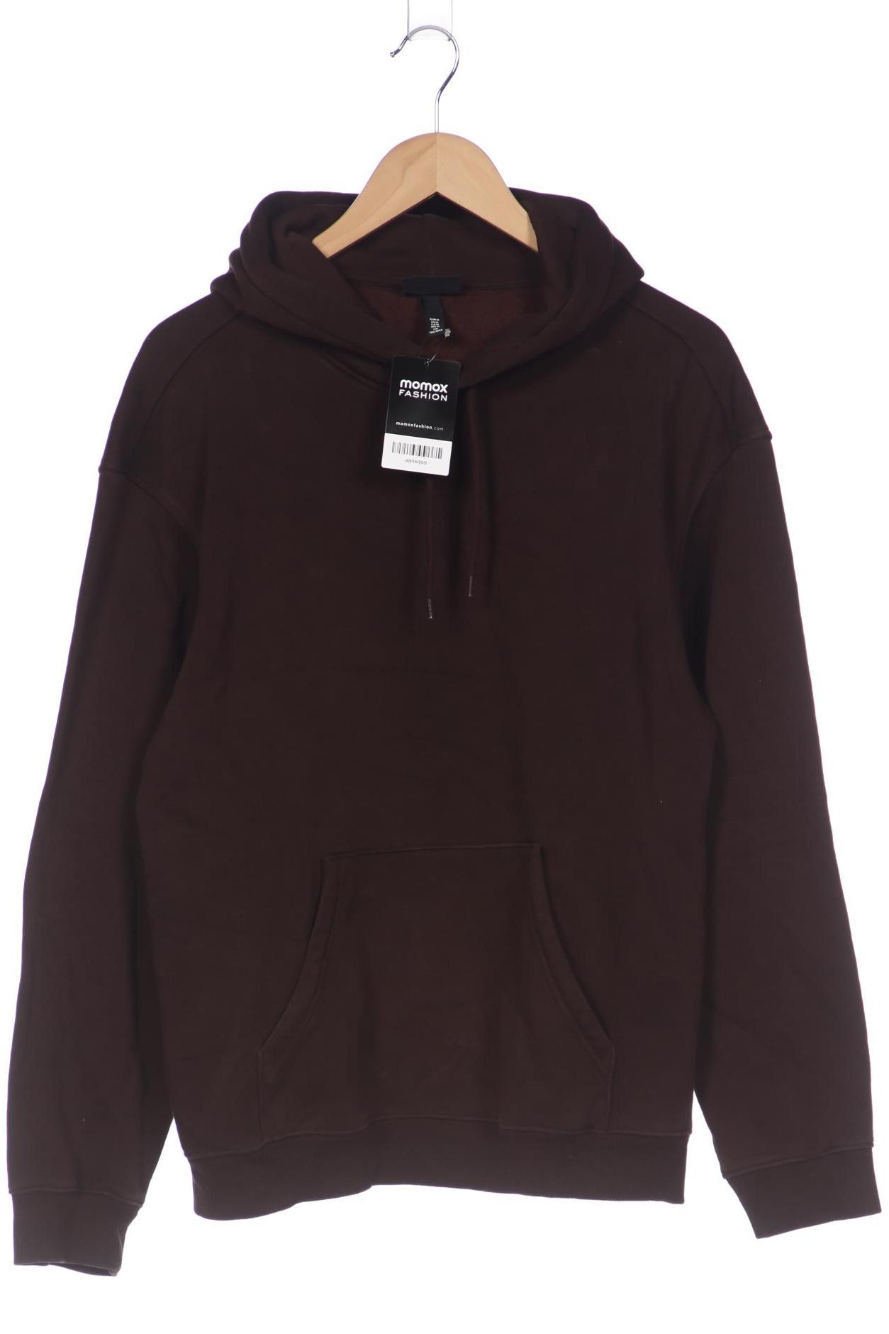 

H&M Herren Kapuzenpullover, braun, Gr. 48