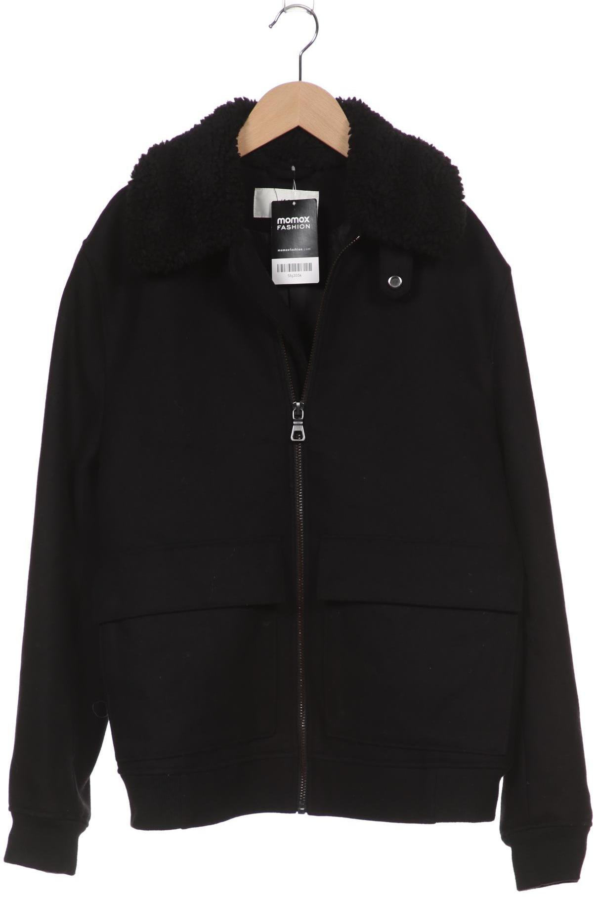 

H&M Herren Jacke, schwarz, Gr. 46