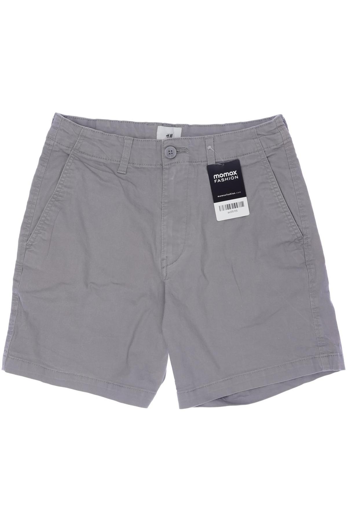 

H&M Herren Shorts, grau, Gr. 28