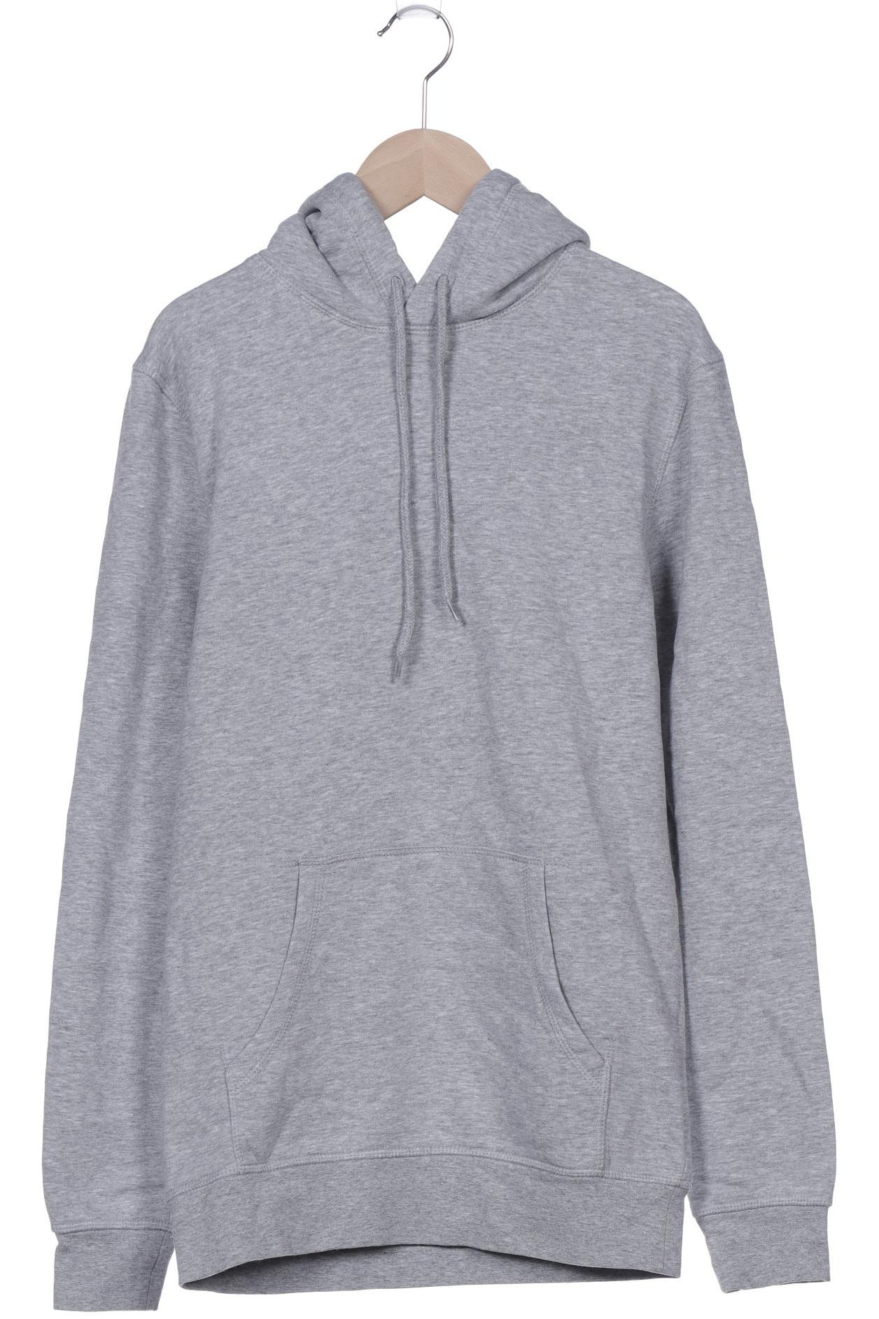 

H&M Herren Kapuzenpullover, grau, Gr. 44