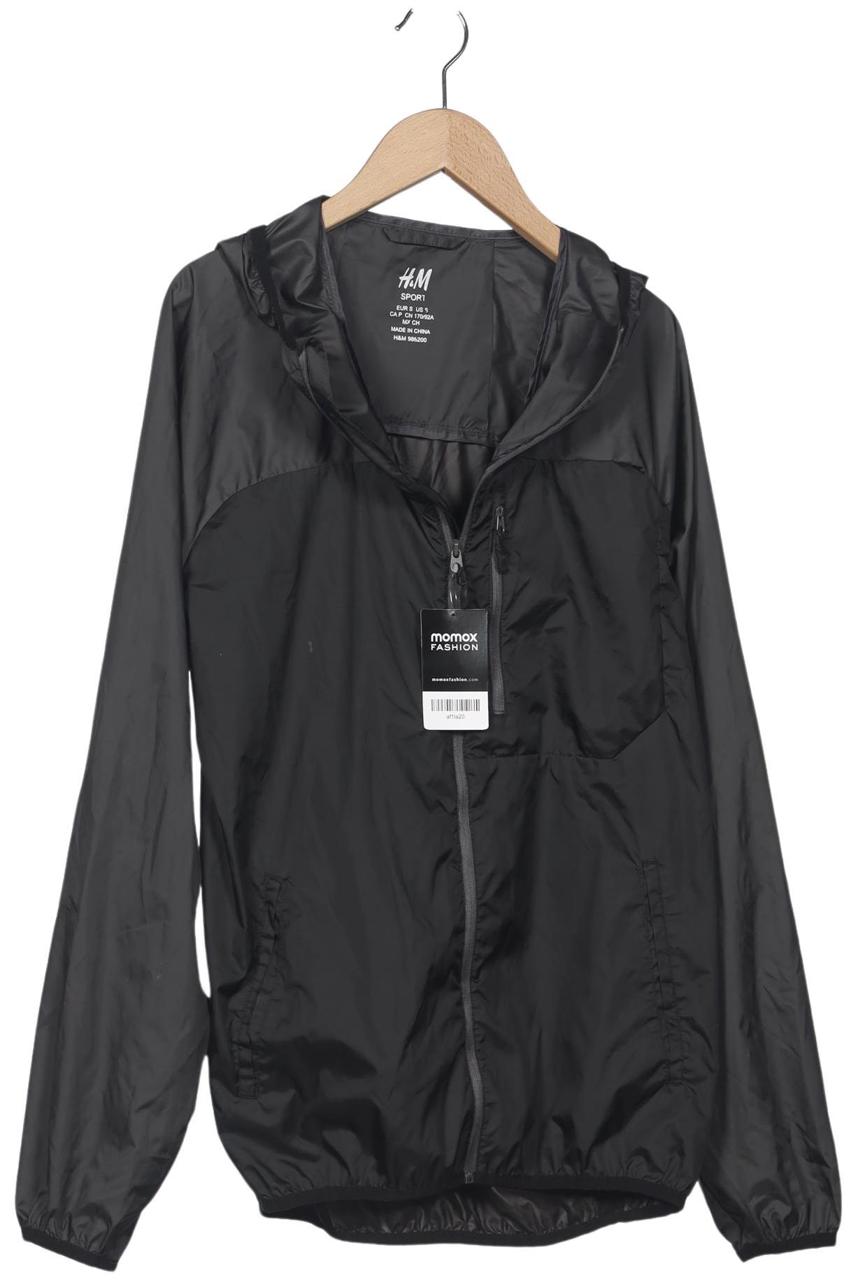 

H&M Herren Jacke, schwarz, Gr. 46