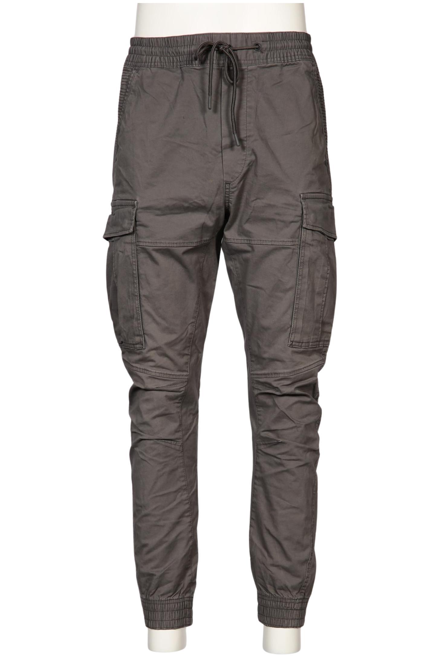 

H&M Herren Stoffhose, grau, Gr. 0