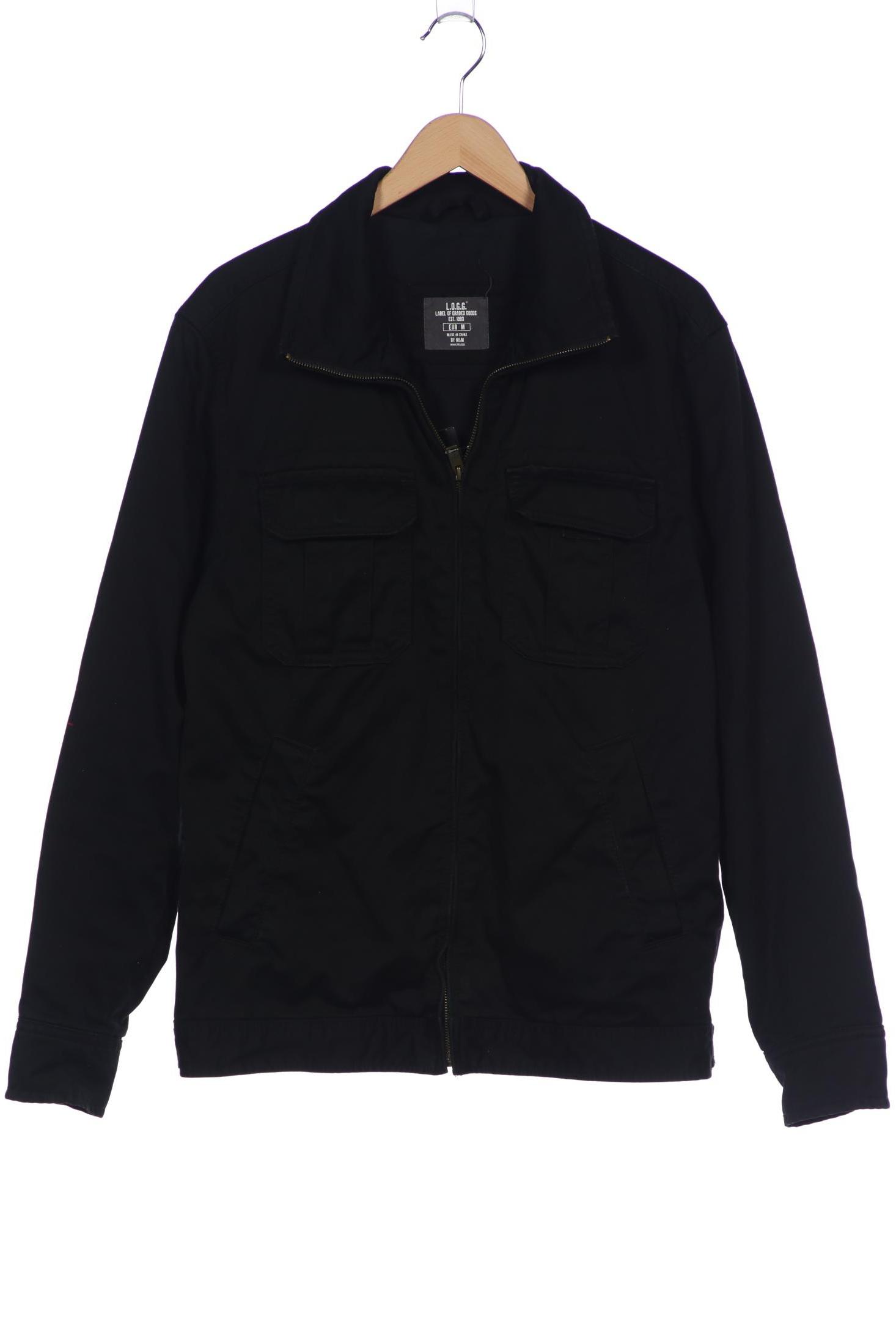 

H&M Herren Jacke, schwarz, Gr. 48