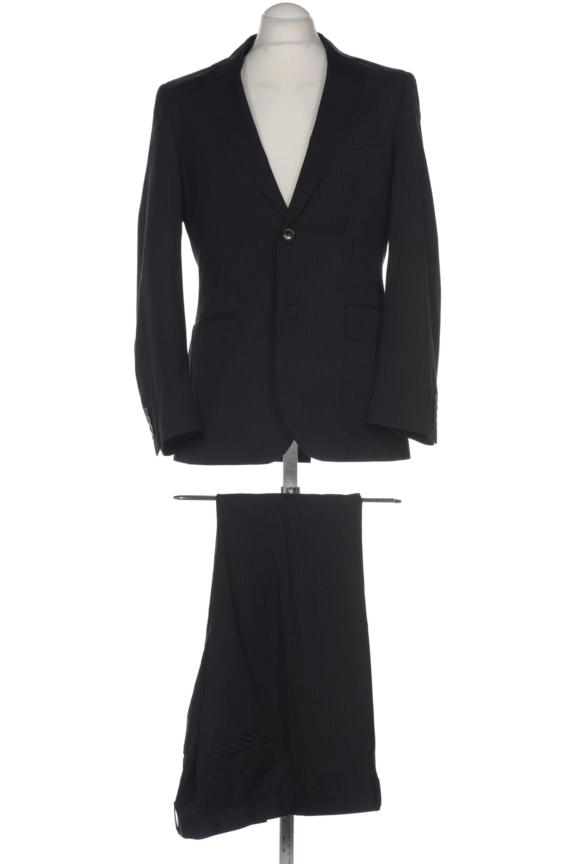 

H&M Herren Anzug, schwarz, Gr. 50
