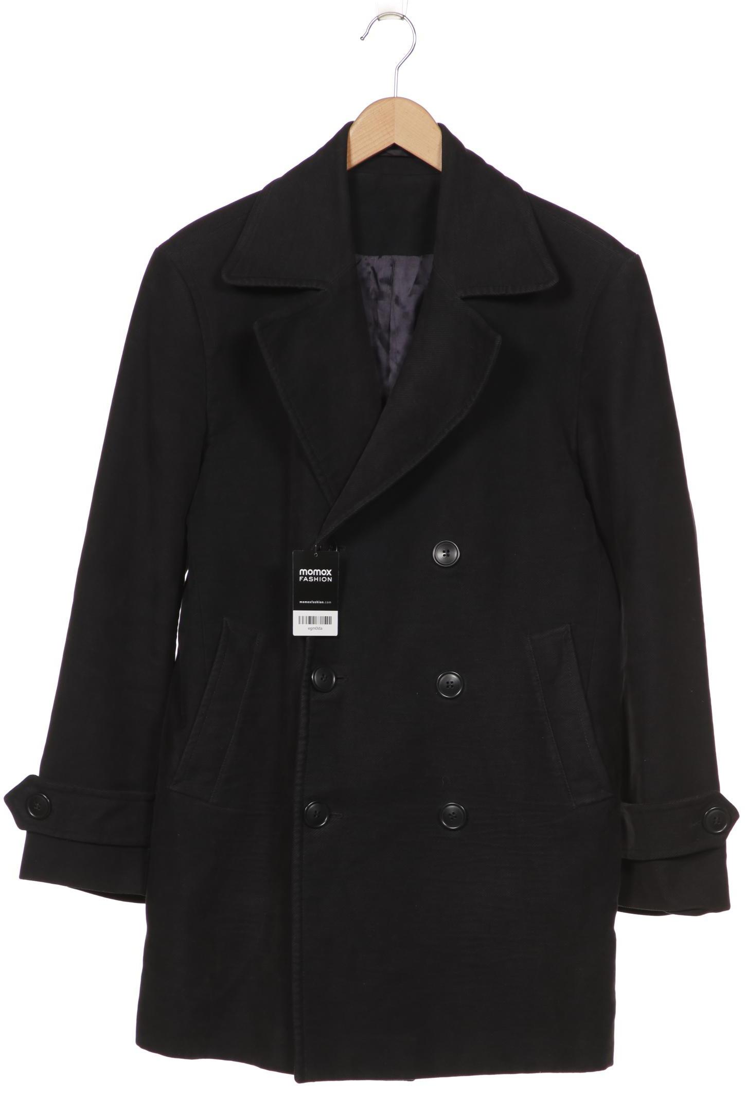 

H&M Herren Mantel, schwarz, Gr. 52
