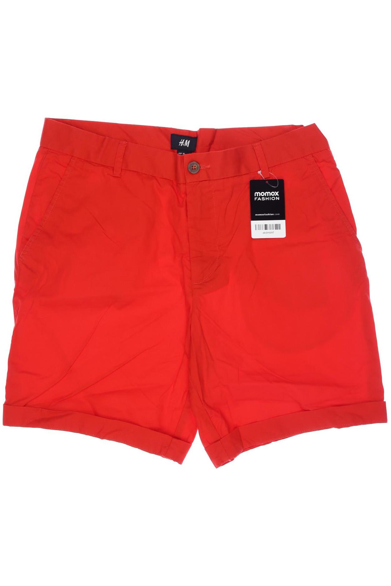 

H&M Herren Shorts, rot, Gr. 50