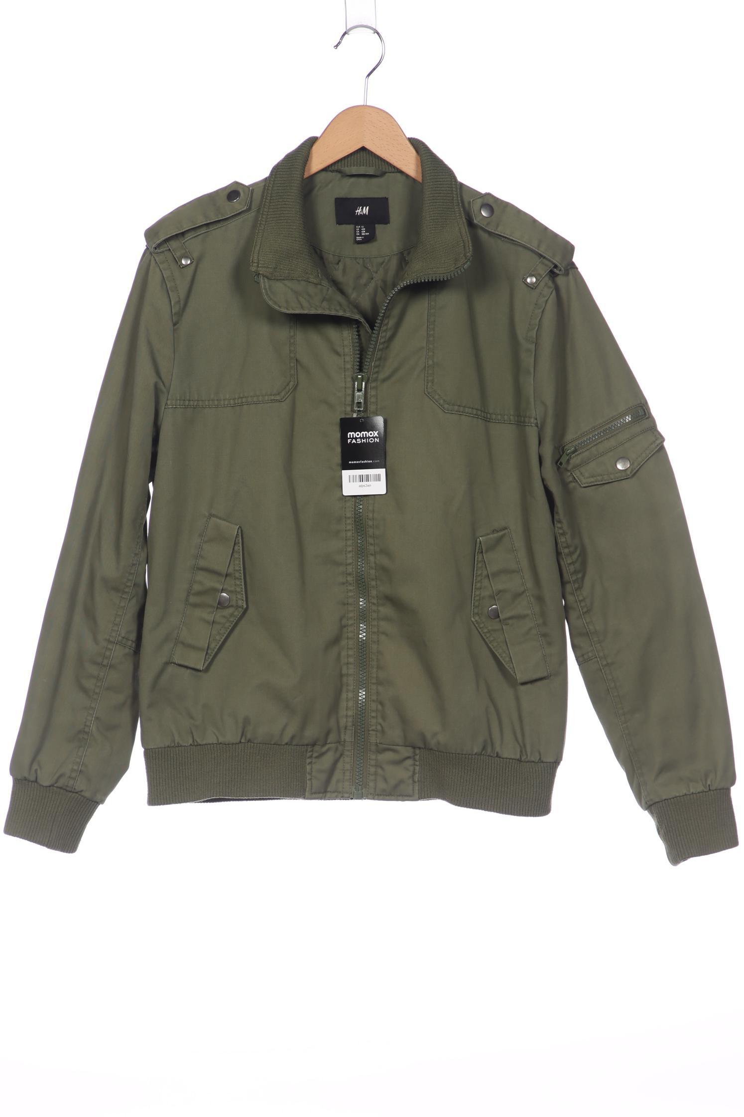 

H&M Herren Jacke, grün, Gr. 52