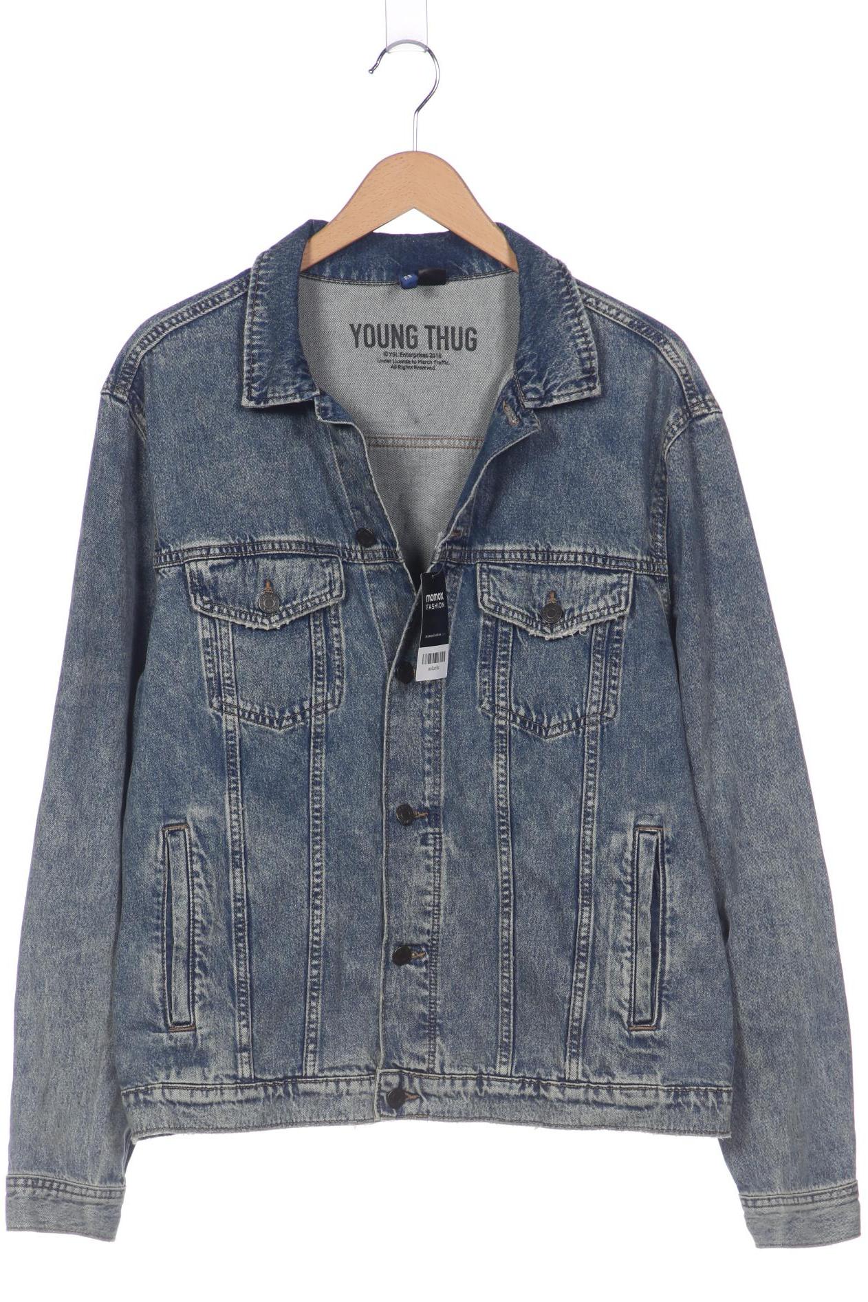

H&M Herren Jacke, blau, Gr. 52