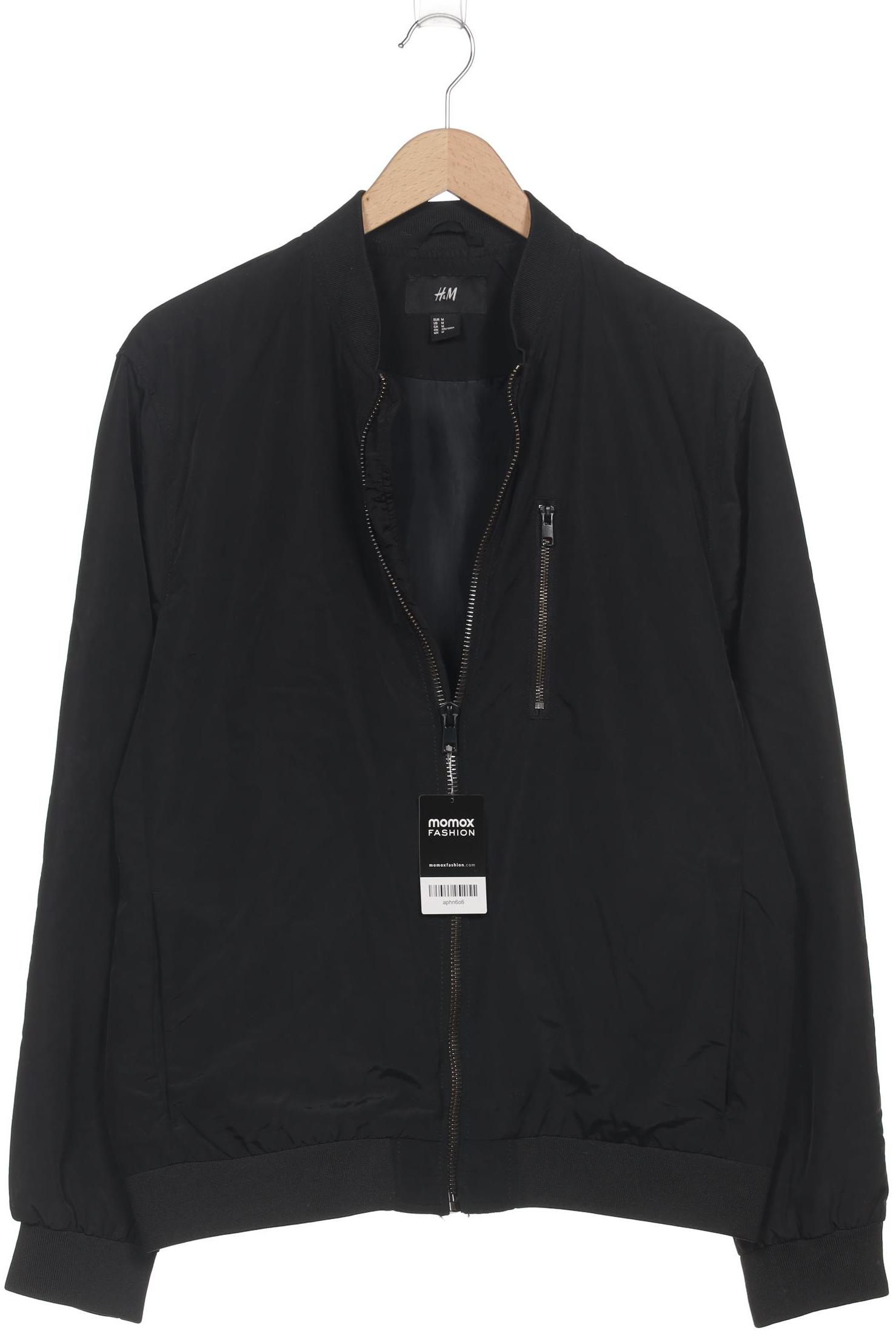

H&M Herren Jacke, schwarz, Gr. 48