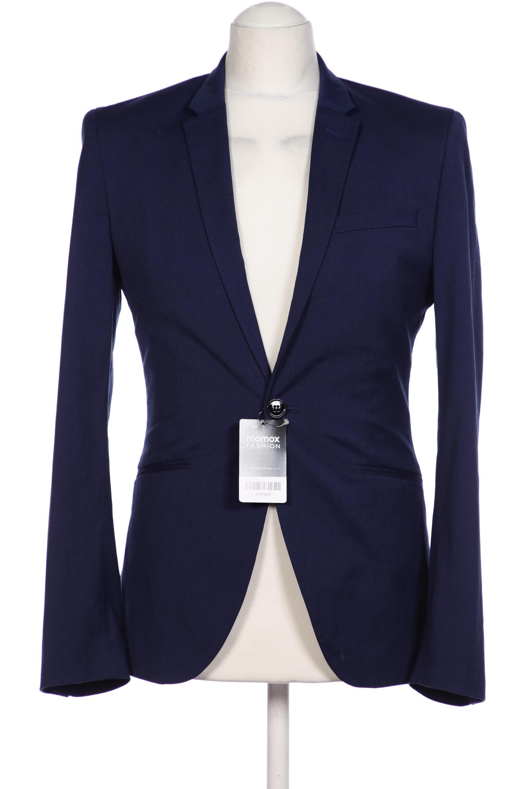 

H&M Herren Sakko, marineblau, Gr. 46