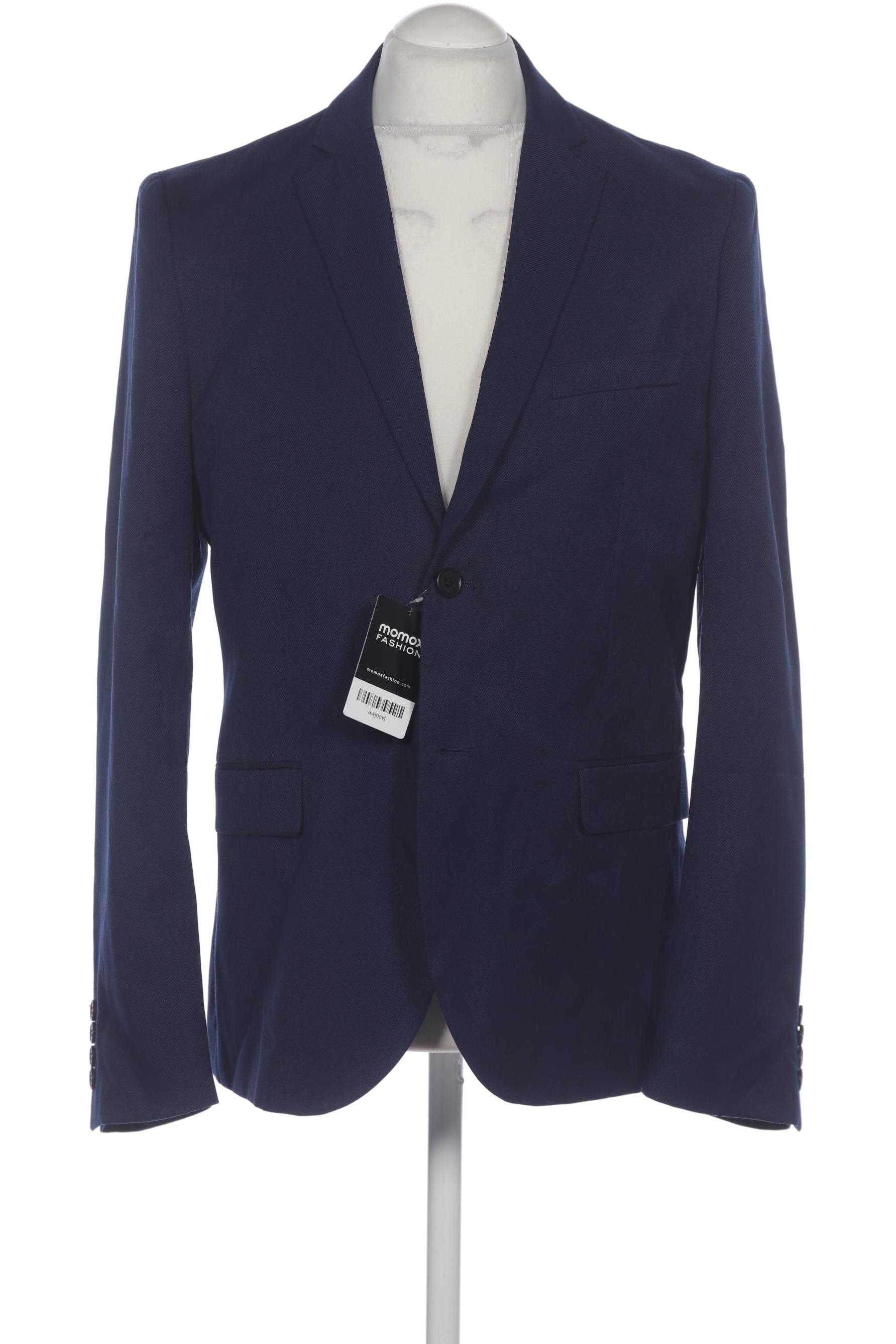 

H&M Herren Sakko, marineblau, Gr. 52