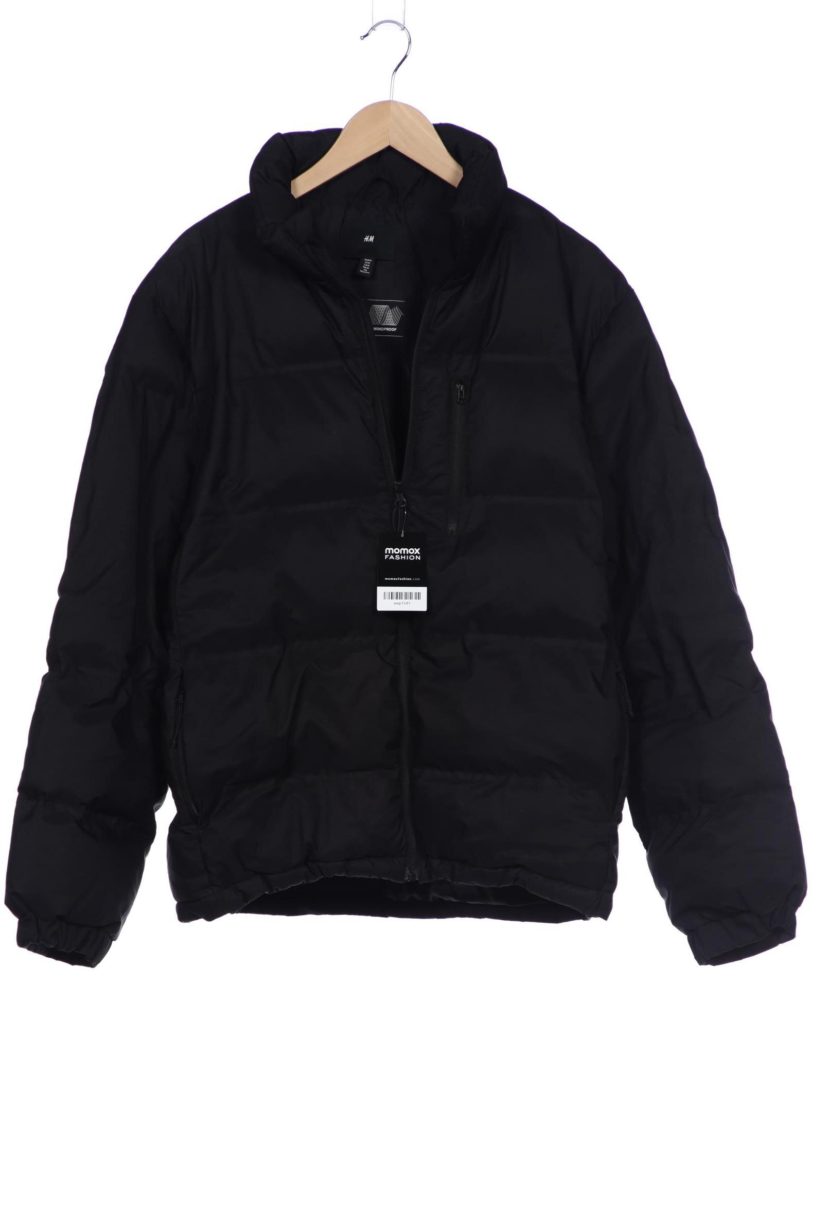 

H&M Herren Jacke, schwarz, Gr. 48