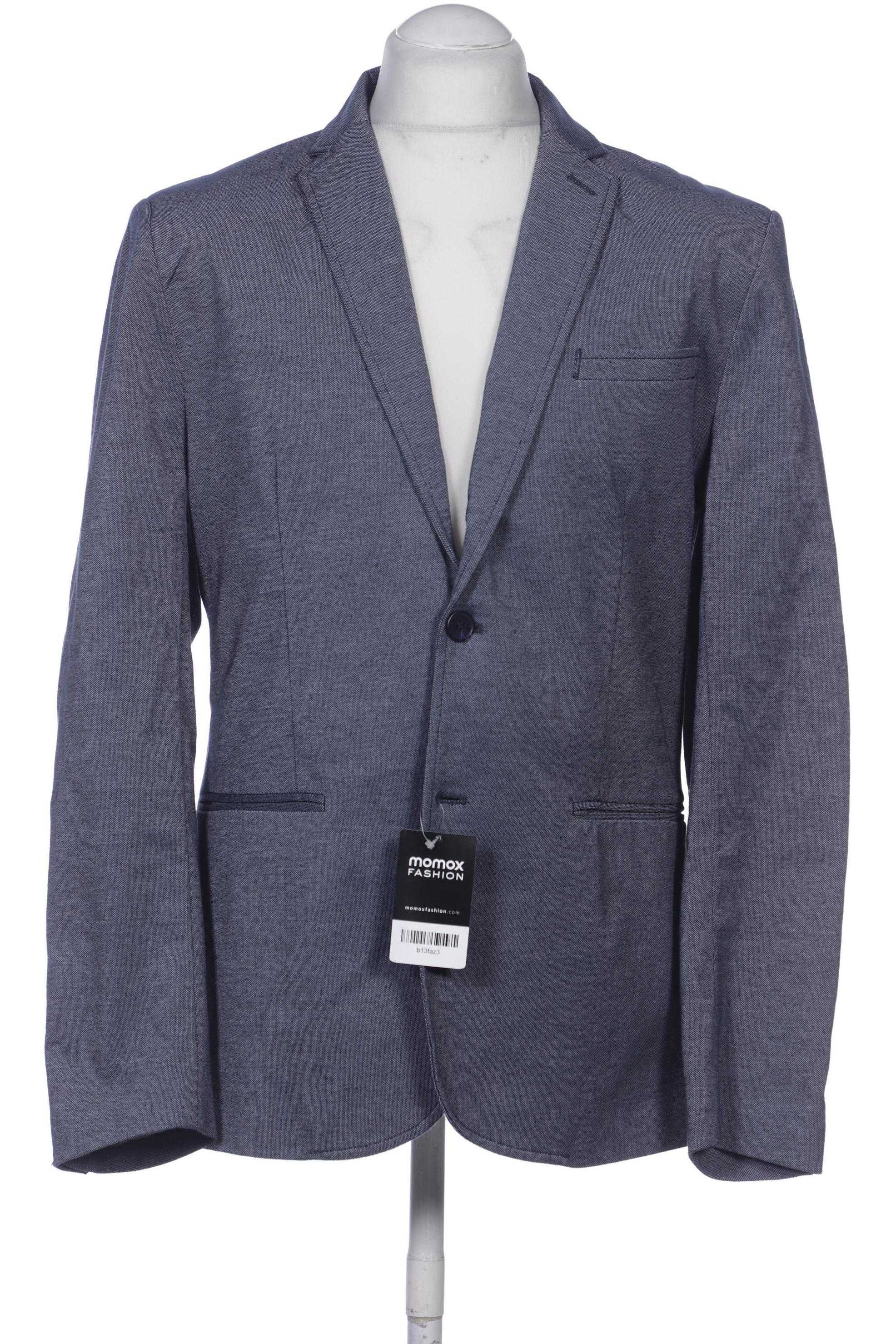 

H&M Herren Sakko, blau, Gr. 52