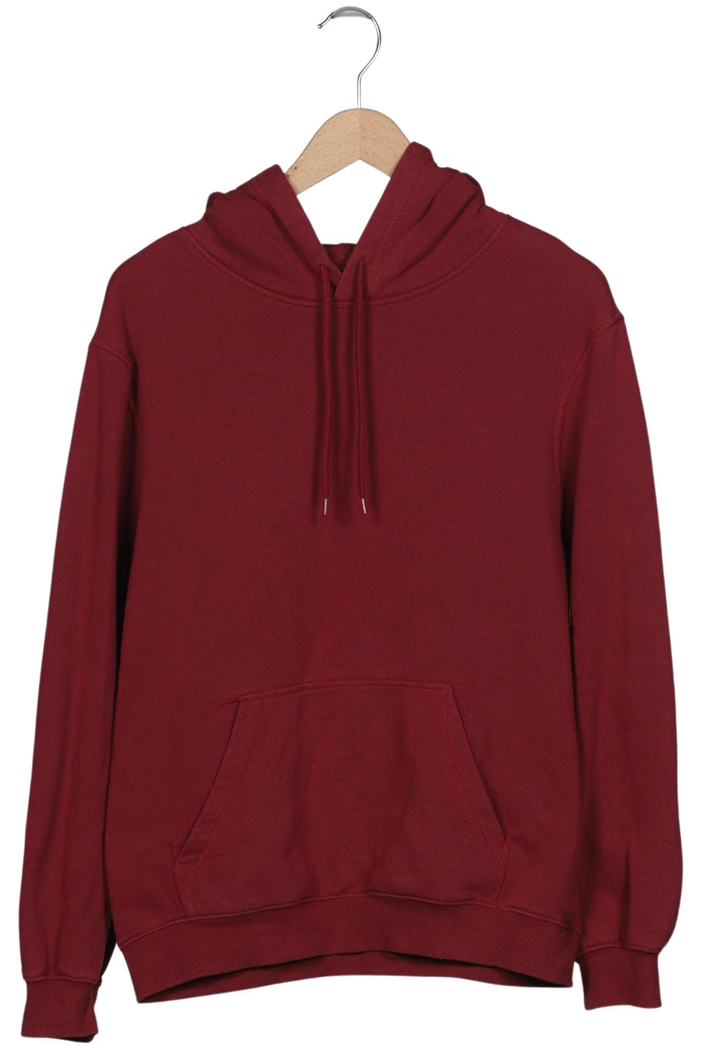 

H&M Herren Kapuzenpullover, rot, Gr. 48