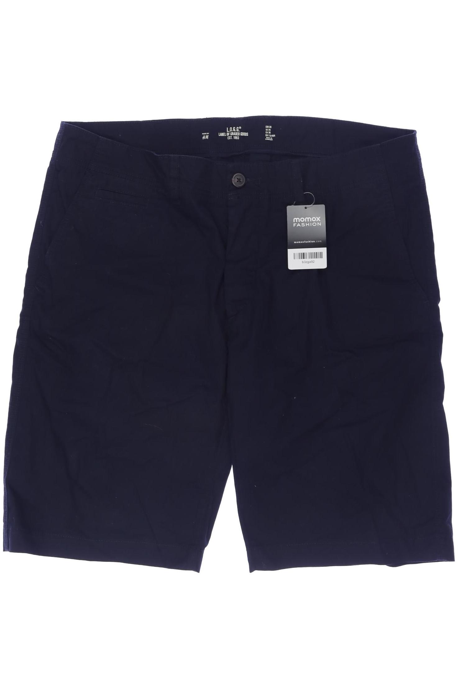 

H&M Herren Shorts, marineblau, Gr. 36