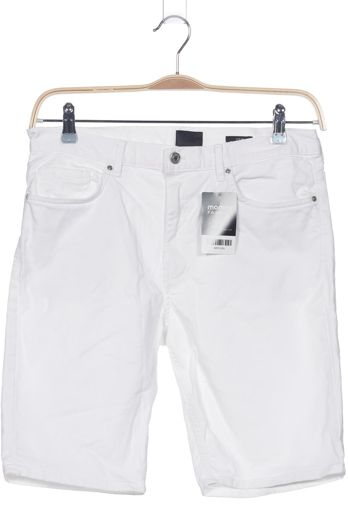 

H&M Herren Shorts, weiß, Gr. 31