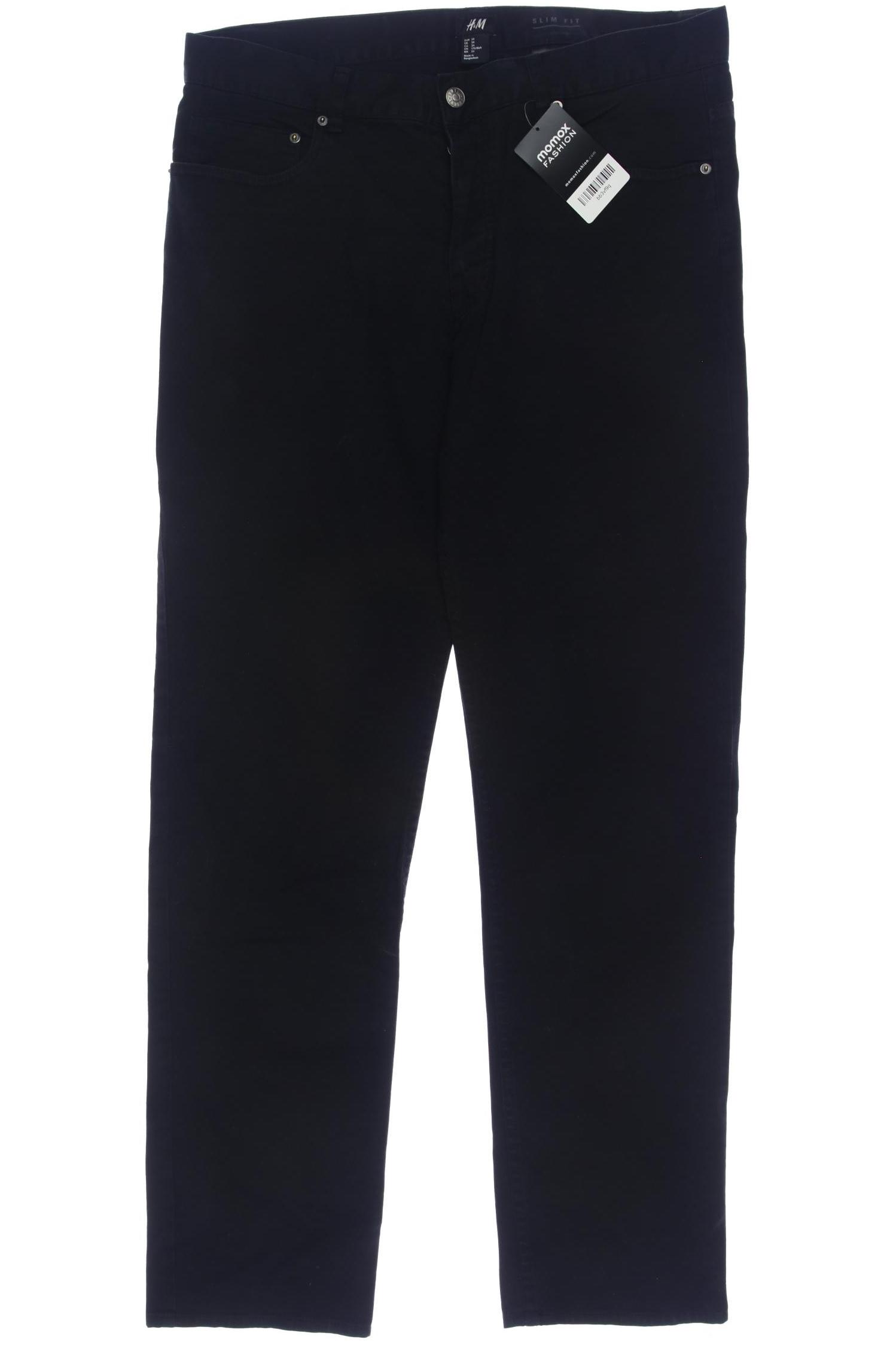

H&M Herren Jeans, schwarz, Gr. 34