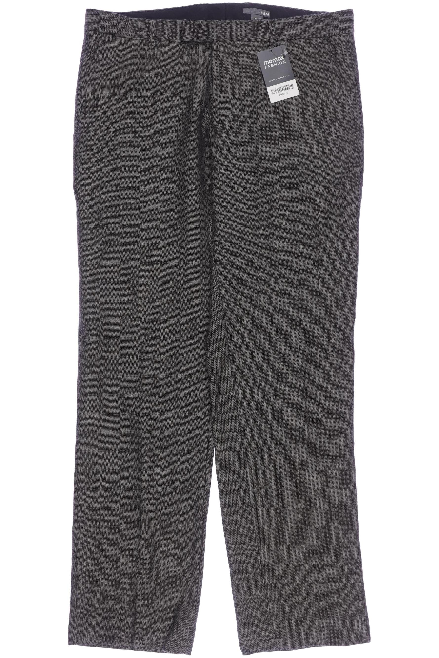 

H&M Herren Stoffhose, braun, Gr. 52