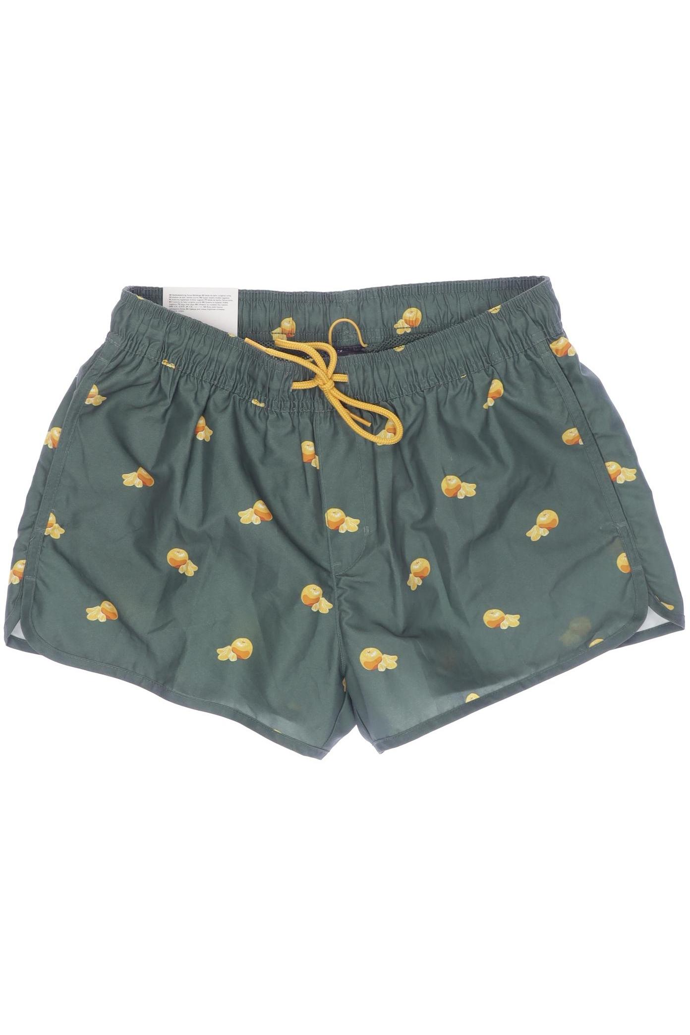 

H&M Herren Shorts, grün, Gr. 48