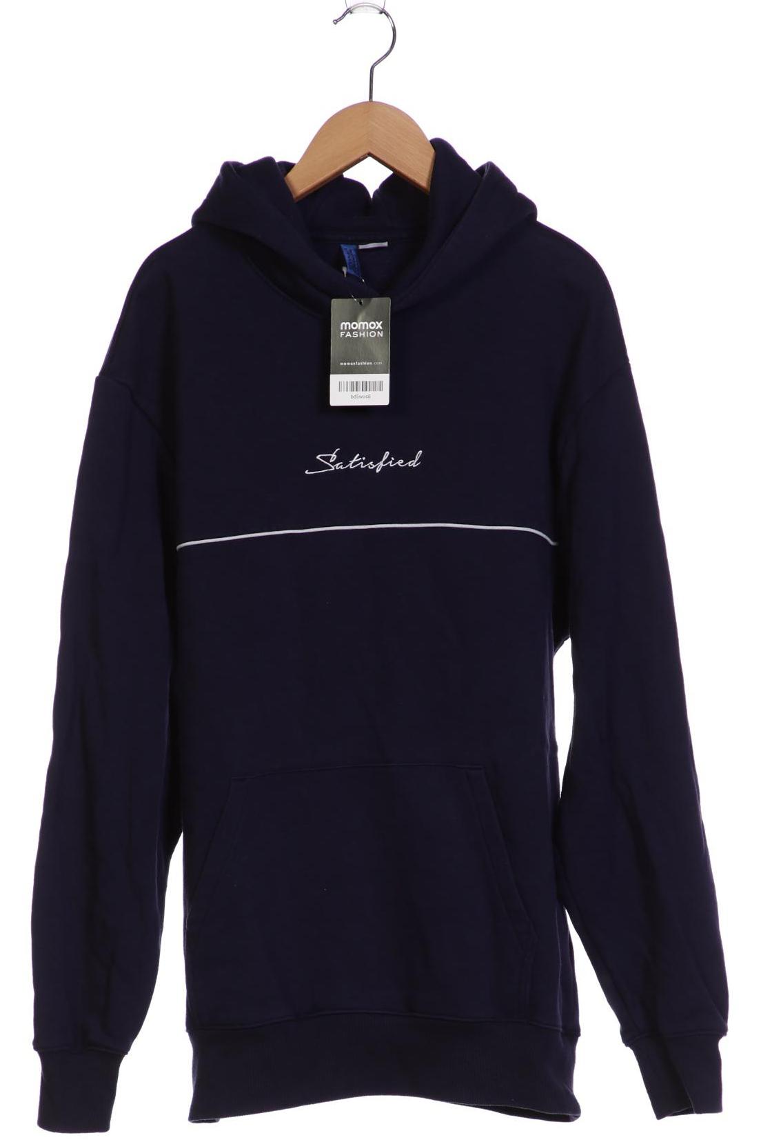 

H&M Herren Kapuzenpullover, marineblau