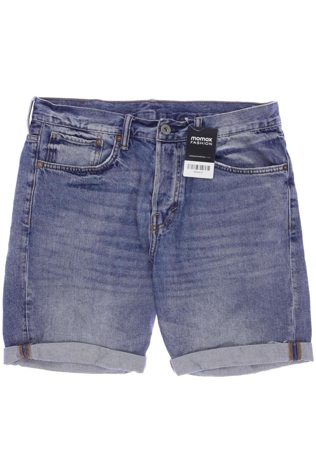 

H&M Herren Shorts, blau, Gr. 32