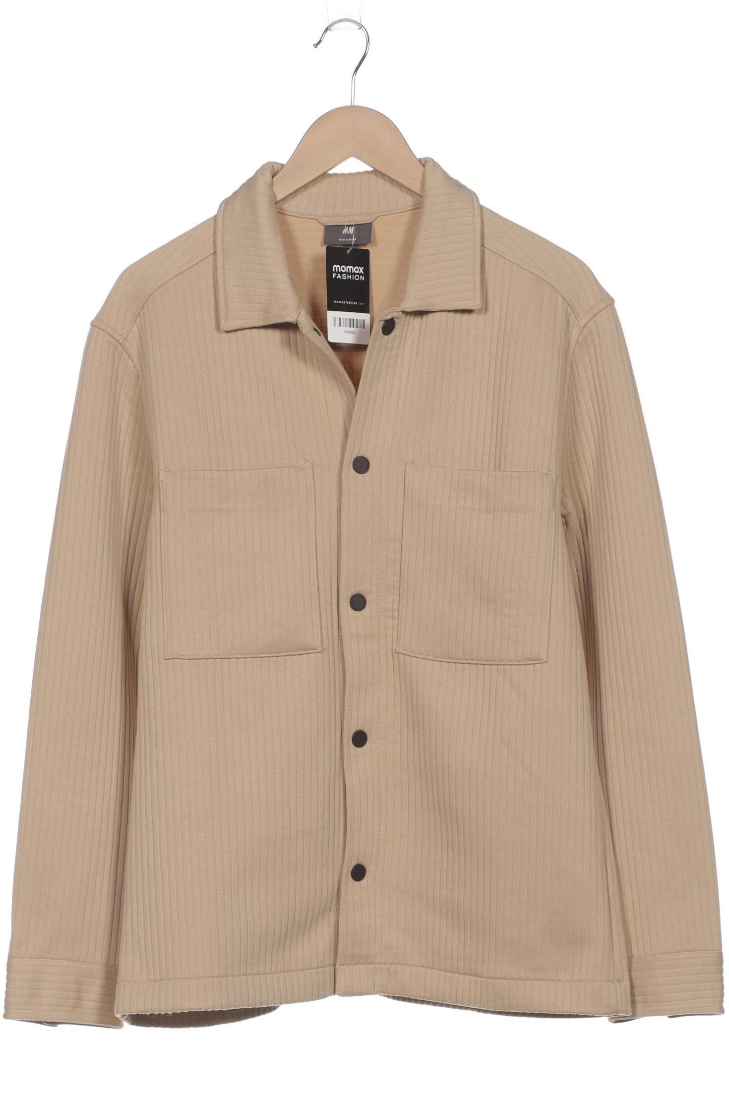 

H&M Herren Jacke, beige, Gr. 52