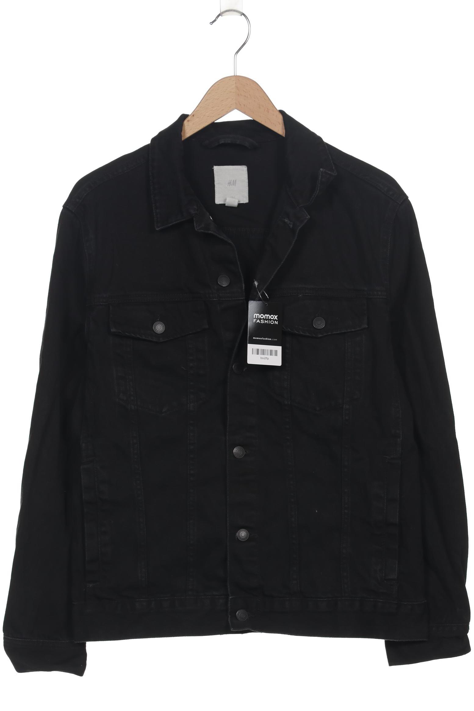 

H&M Herren Jacke, schwarz, Gr. 48