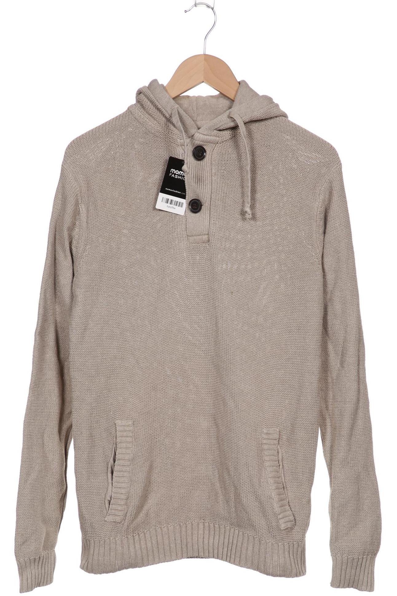 

H&M Herren Kapuzenpullover, beige, Gr. 48