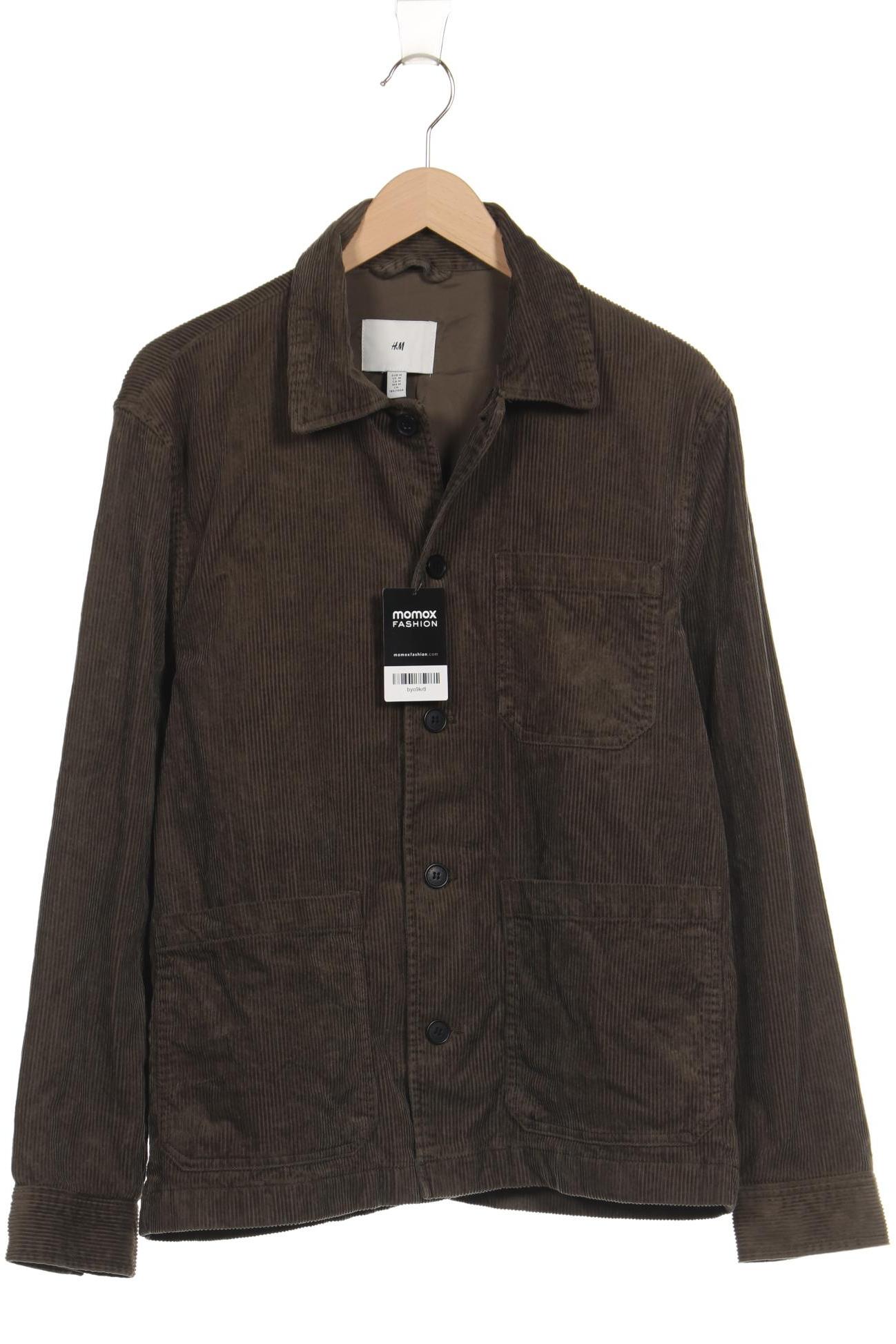 

H&M Herren Jacke, grau, Gr. 48