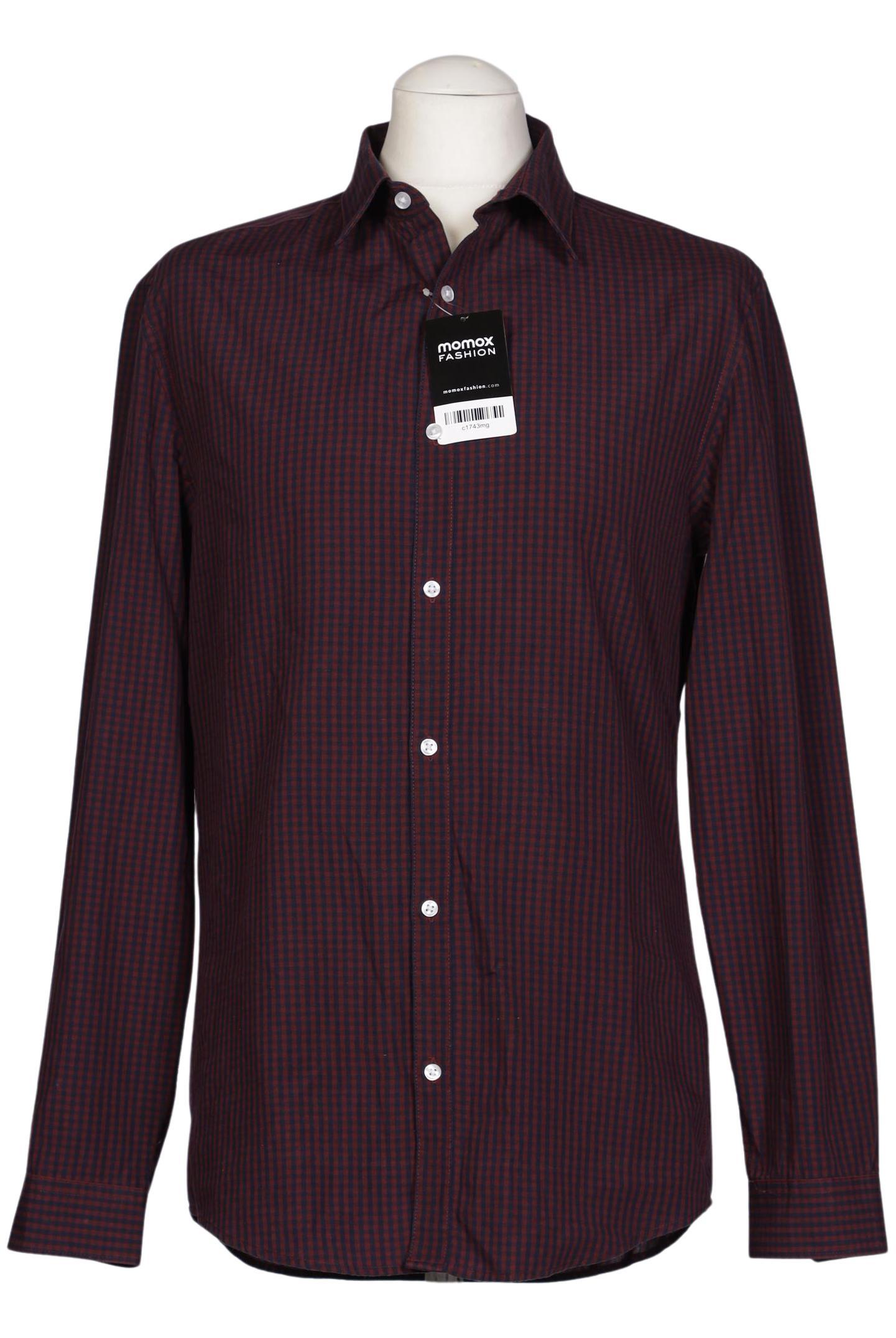 

H&M Herren Hemd, bordeaux, Gr. 48