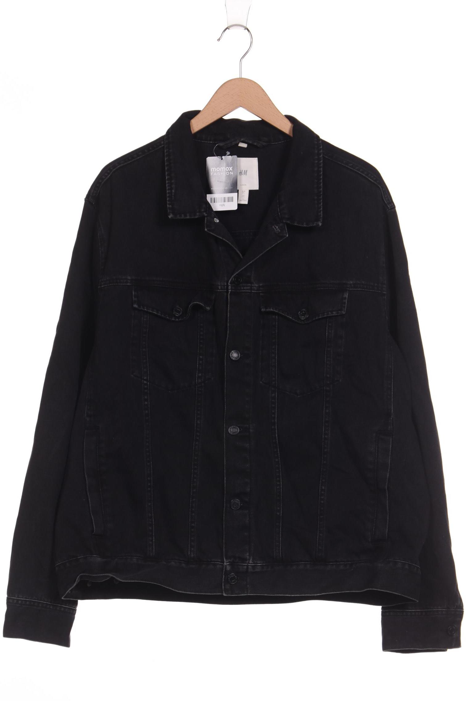 

H&M Herren Jacke, schwarz, Gr. 56