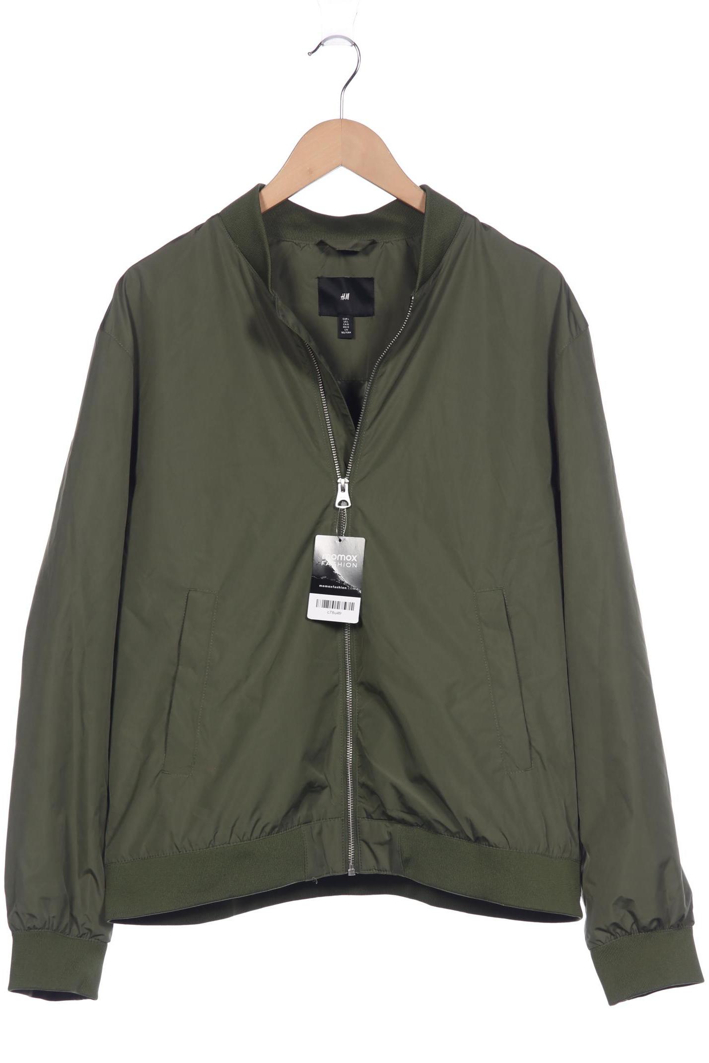

H&M Herren Jacke, grün, Gr. 52