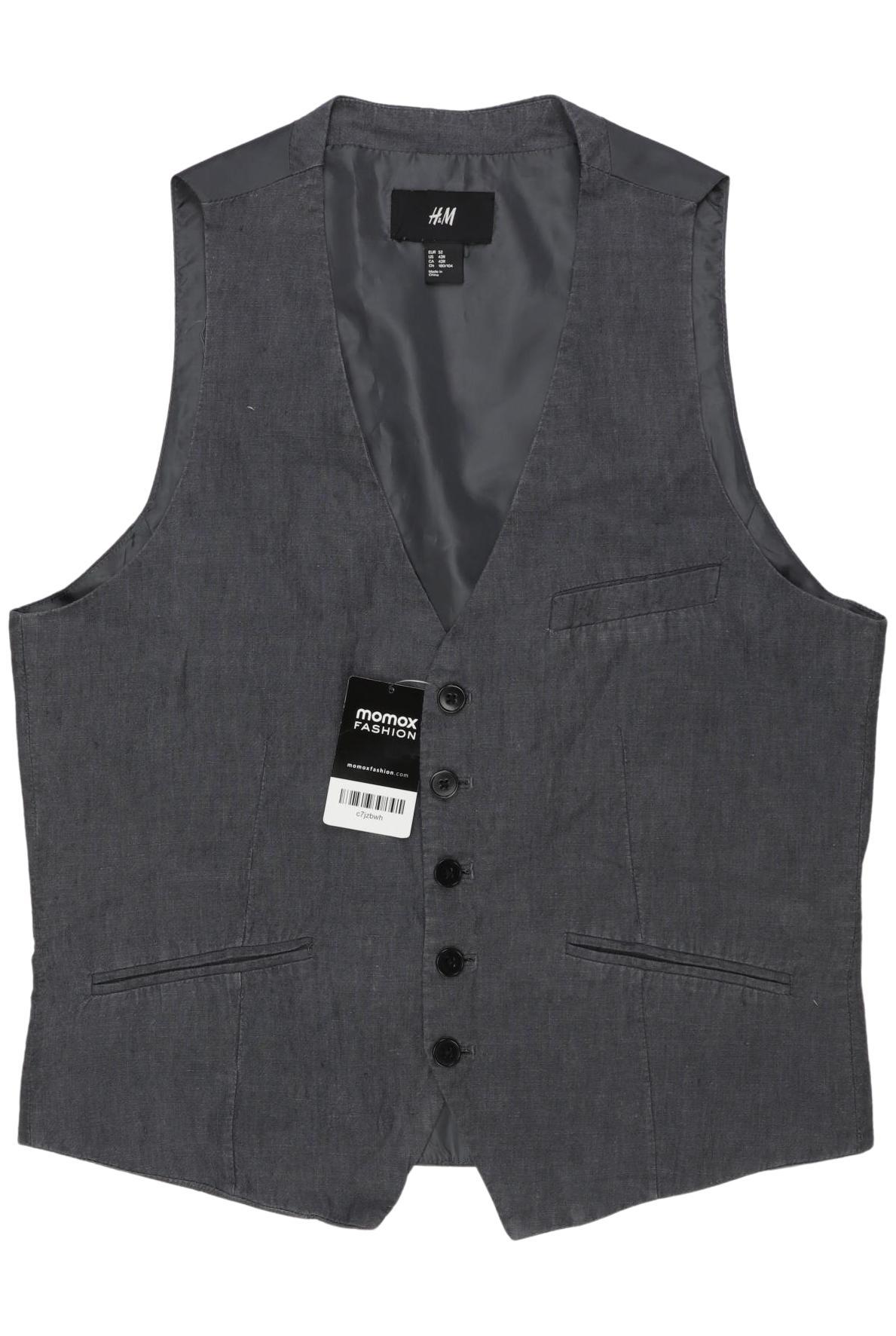 Thumbnail - H&amp;M Herren Weste, grau, Gr. 52