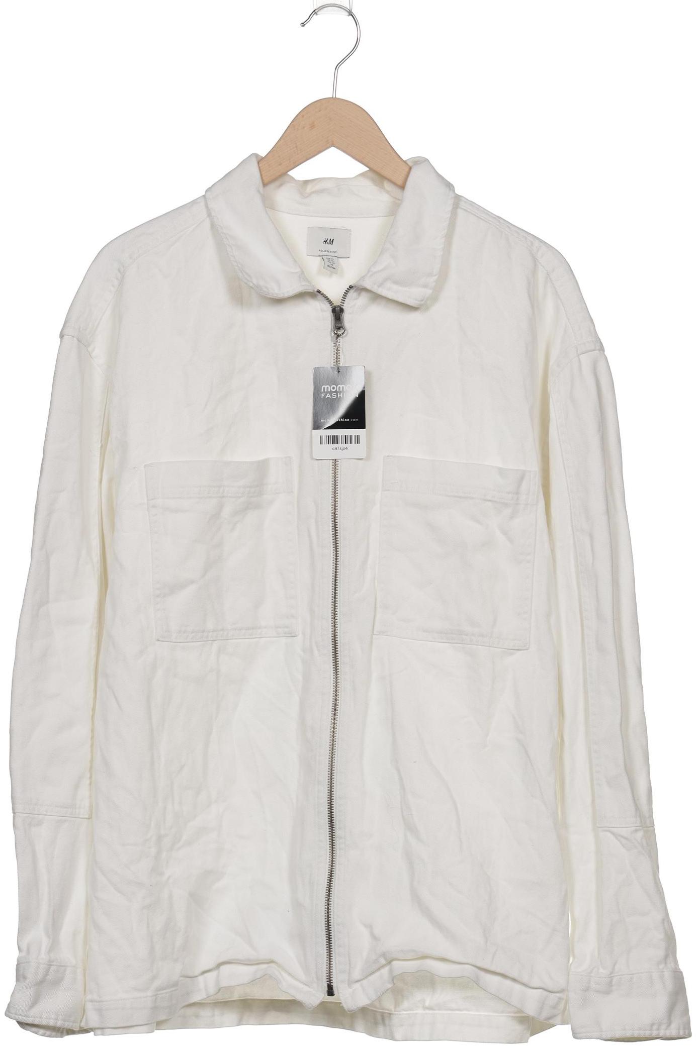 

H&M Herren Jacke, weiß, Gr. 54