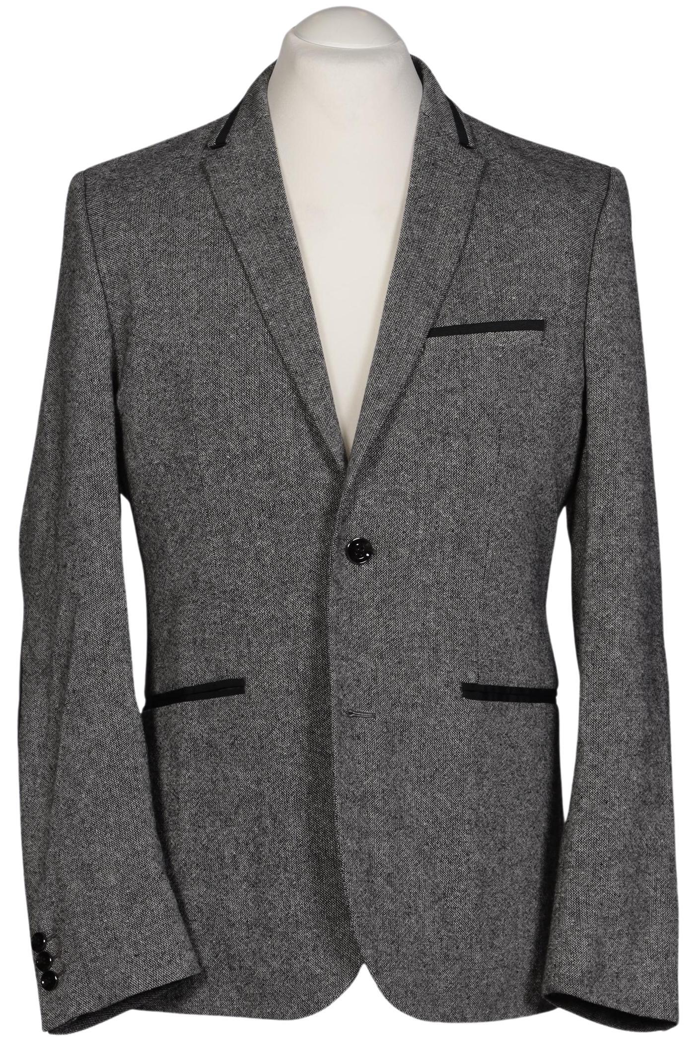 

H&M Herren Sakko, grau, Gr. 52