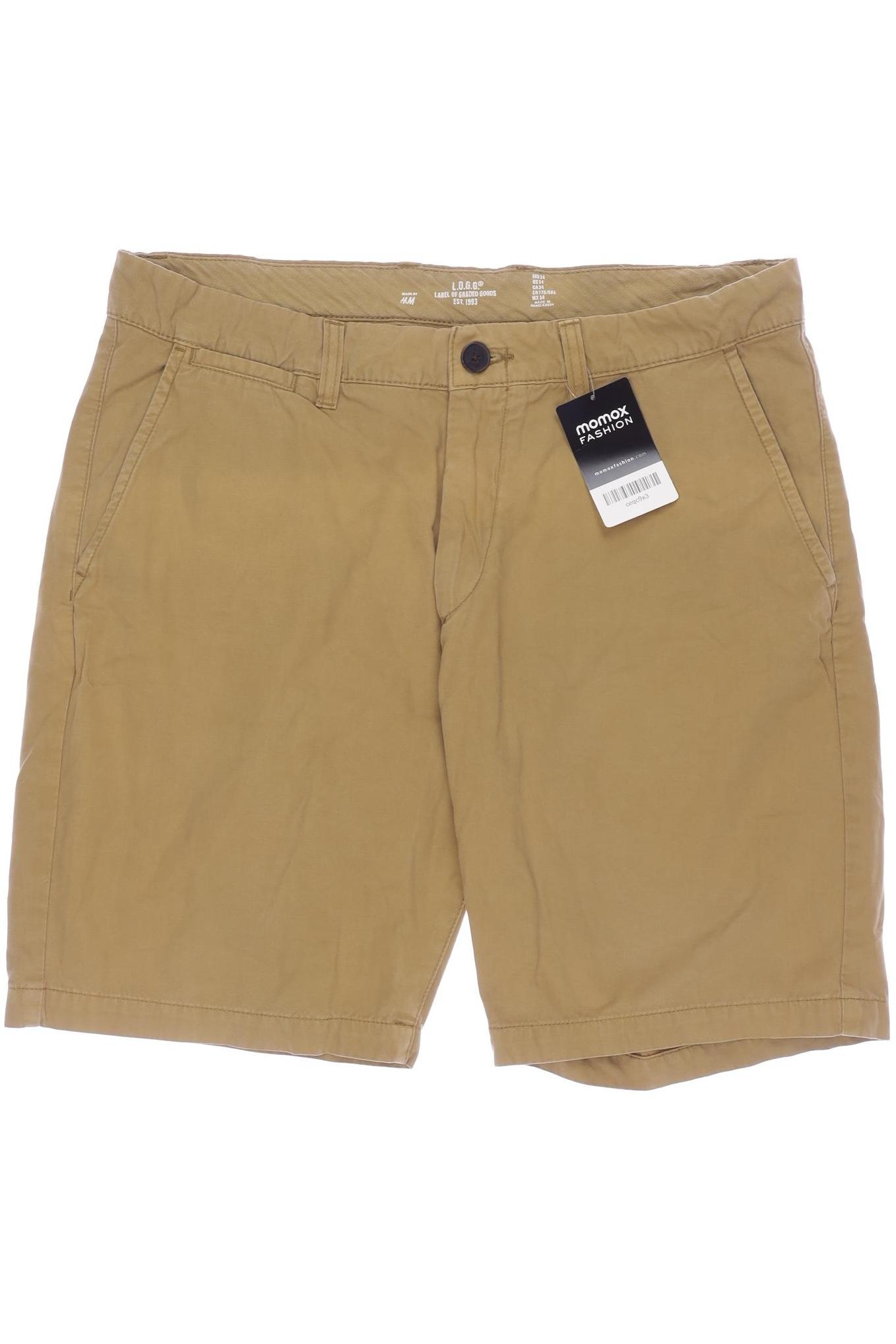 

H&M Herren Shorts, braun, Gr. 34