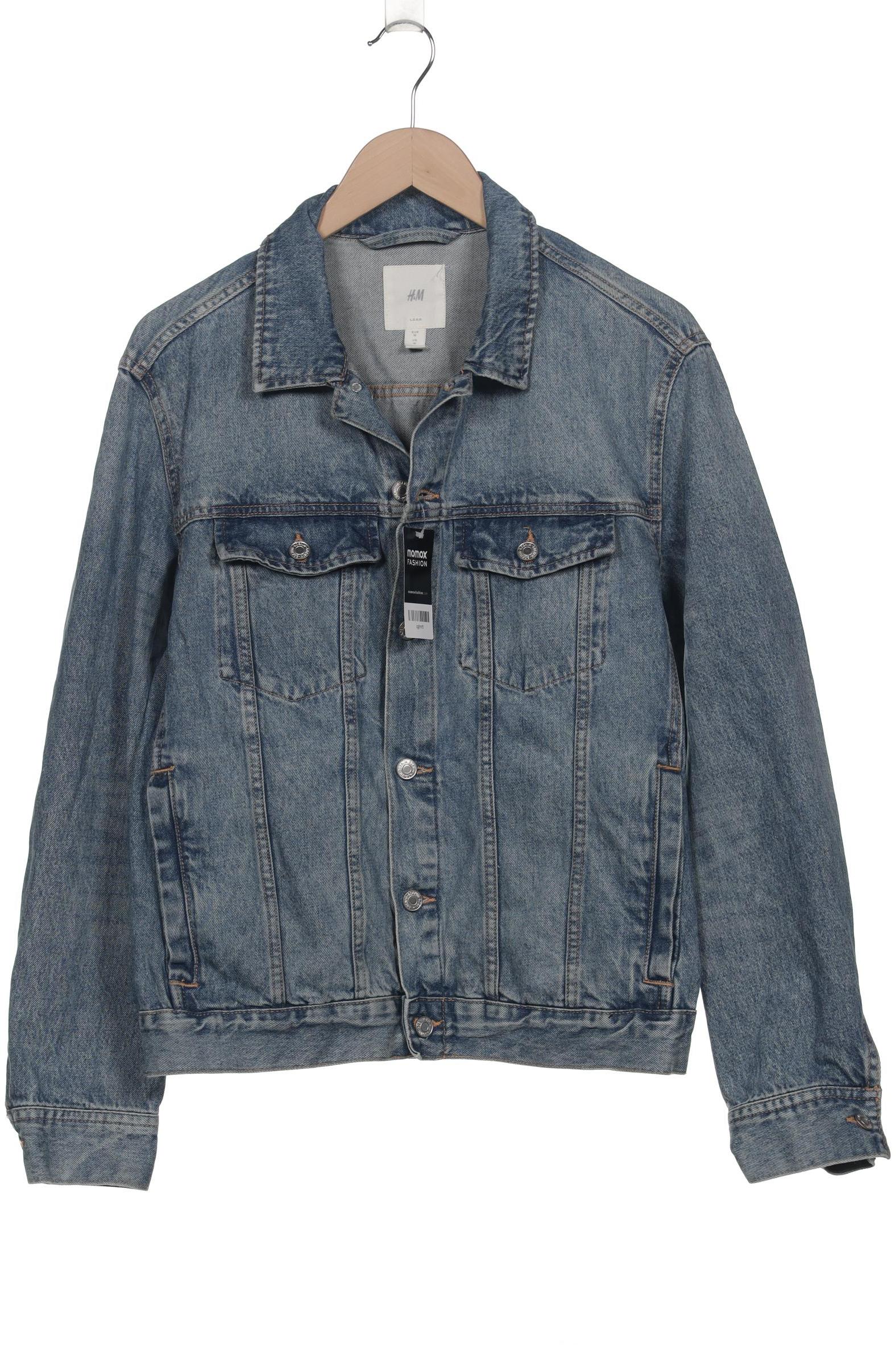 

H&M Herren Jacke, blau, Gr. 48